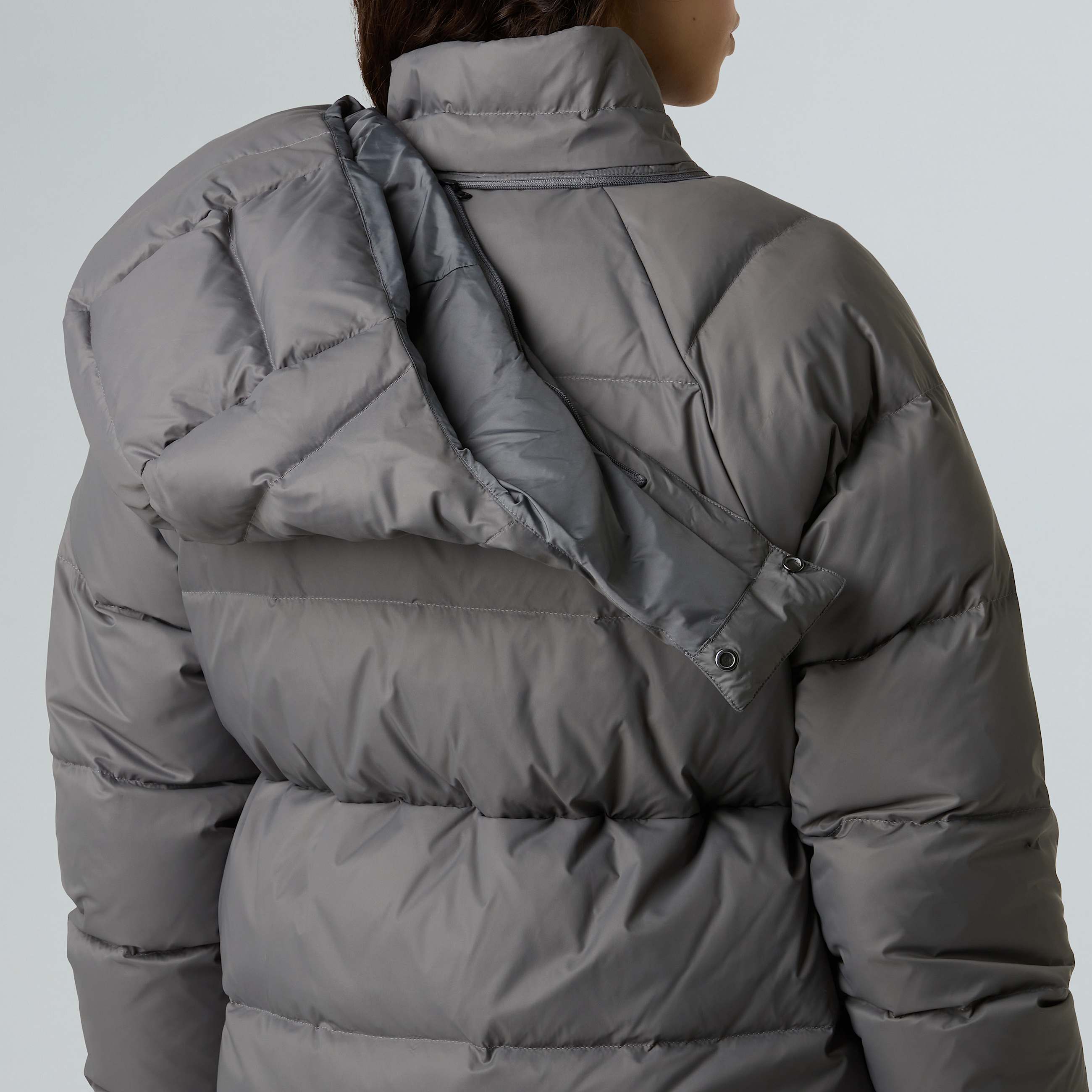 Parka lungo in piumino con cappuccio Hydrenalite City da donna TNF ALT5