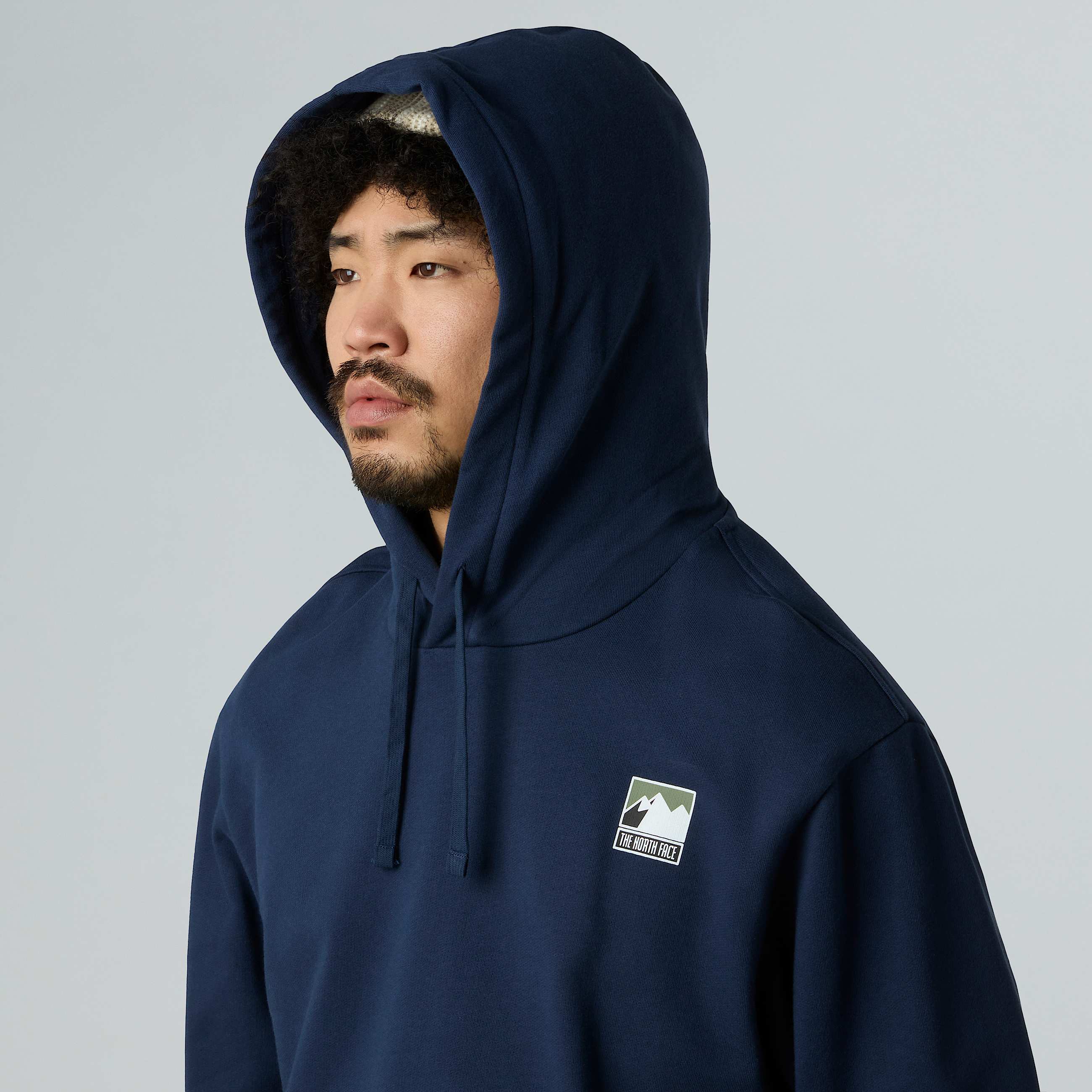 Mountain Logo Relaxed Hoodie M TNF ALT3