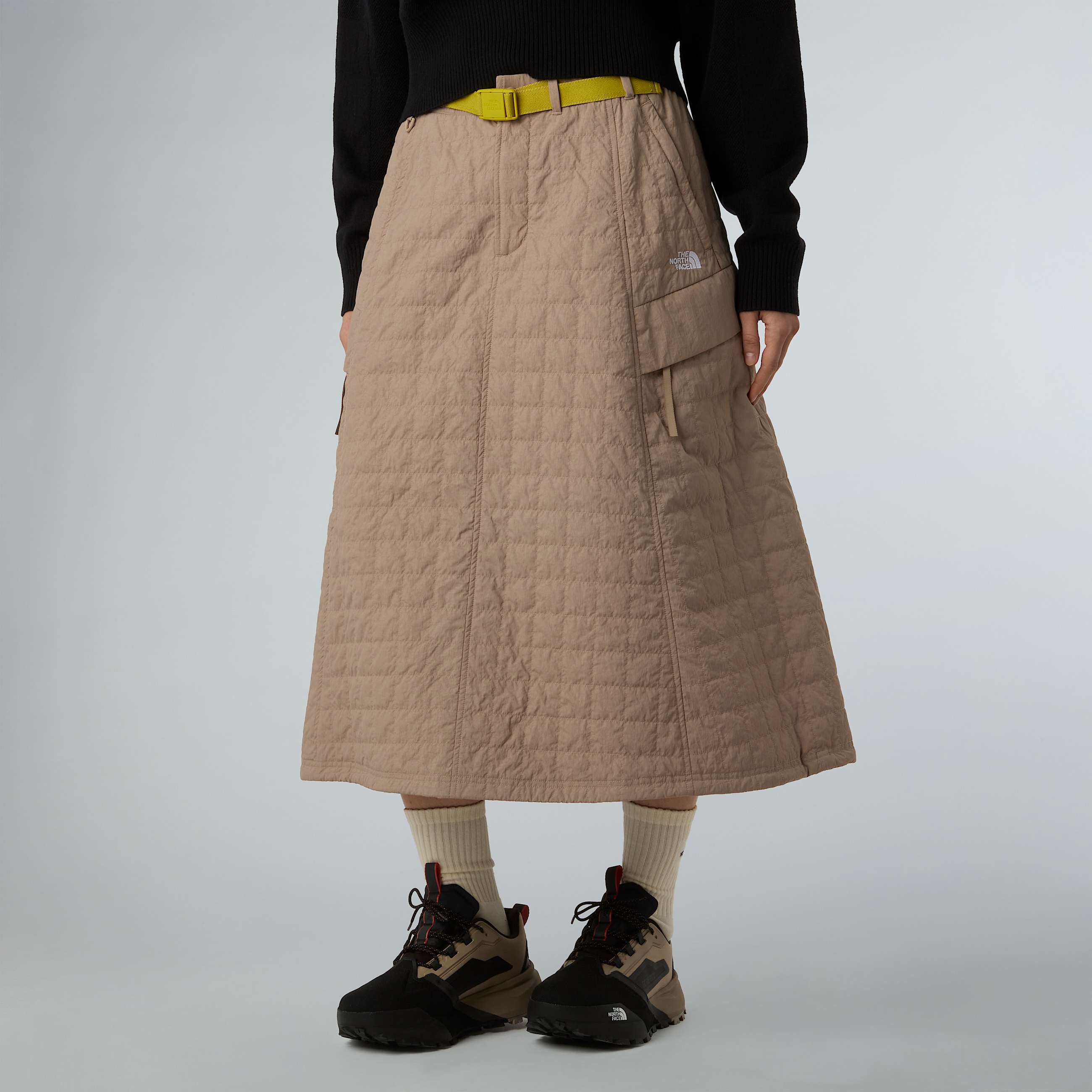 Quilted Volume Skirt W TNF HERO