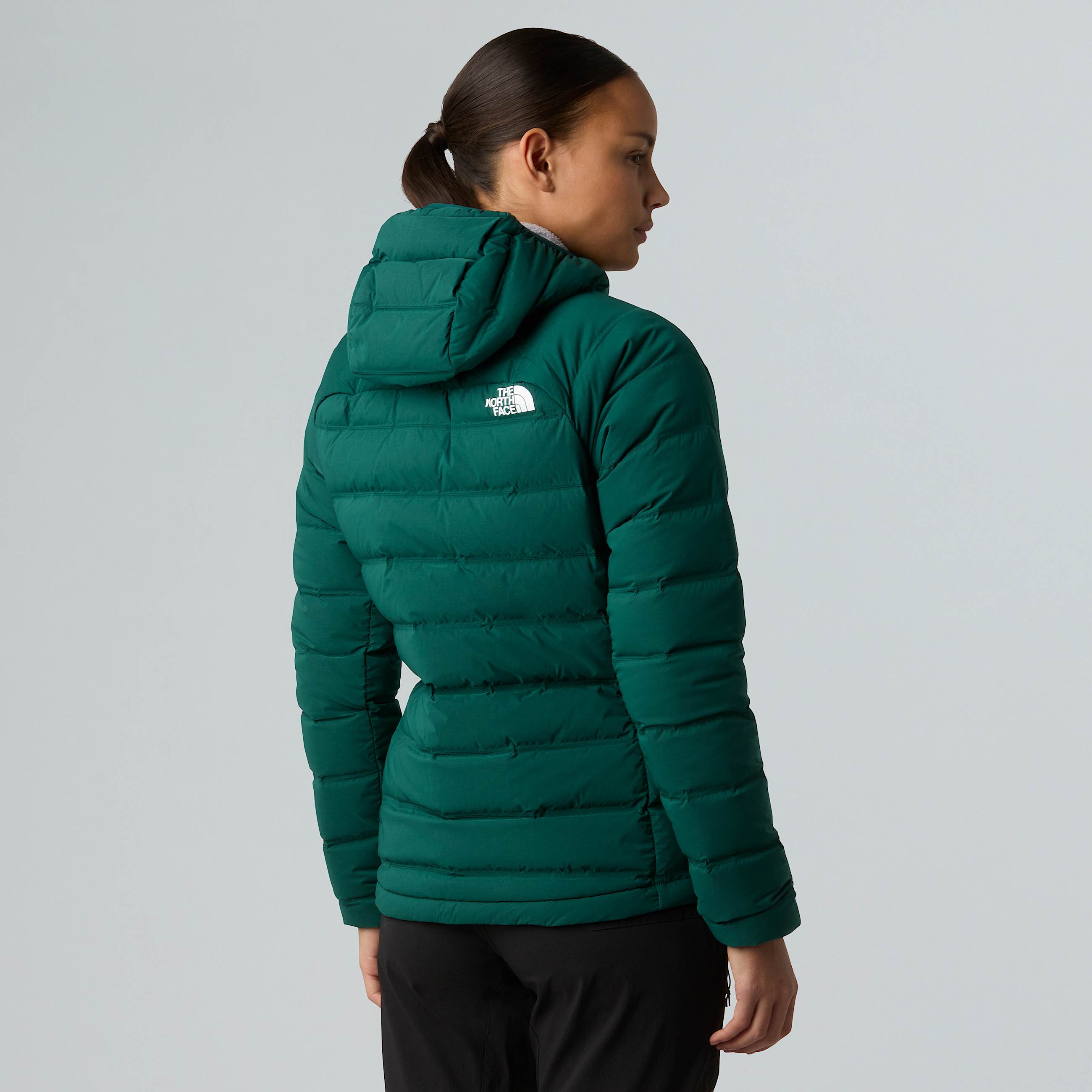 Abseil Stretch Down Hooded Jacket W TNF ALT2
