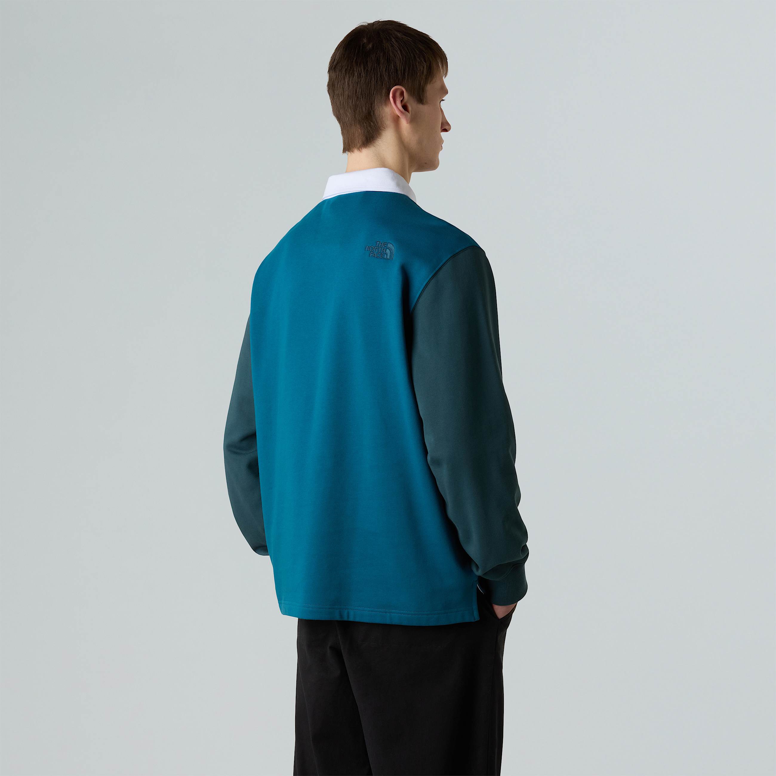 Colourblock Relaxed Rugby Shirt M TNF ALT2
