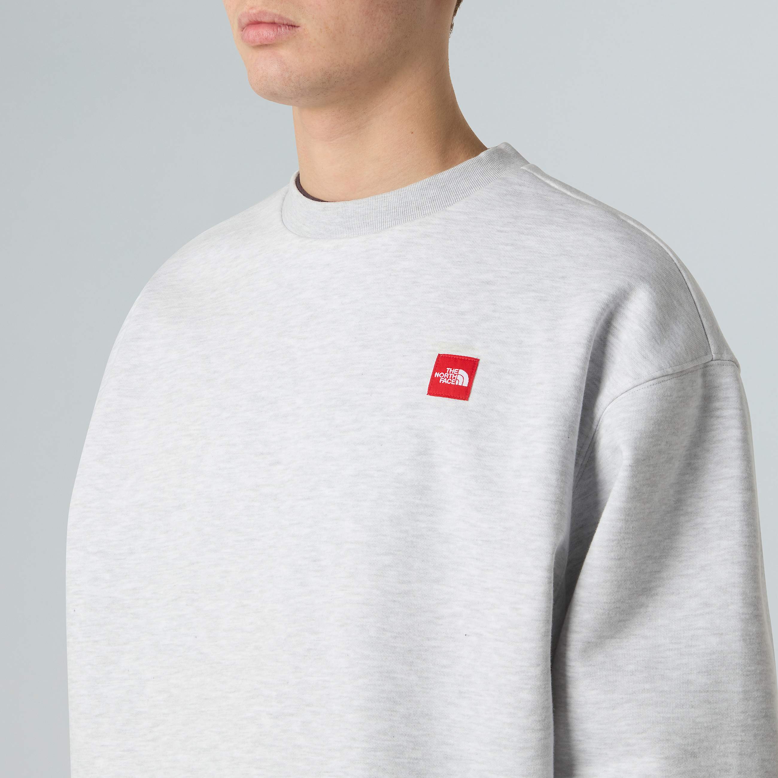 Camisola Red Box para homem TNF TNF Classic Grey Heather ALT3