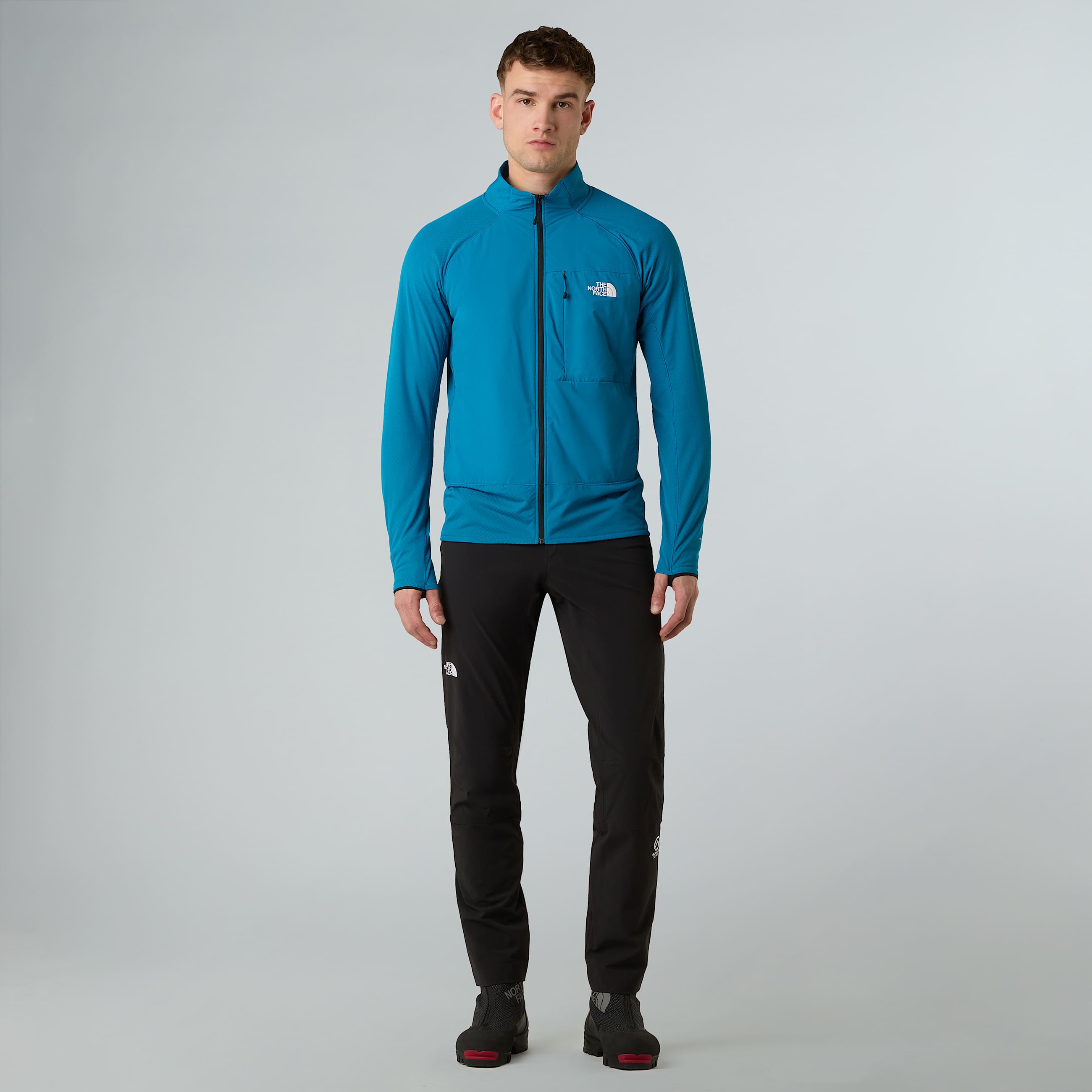 Mens Summit FUTUREFLEECE Hybrid Jacket TNF ALT1