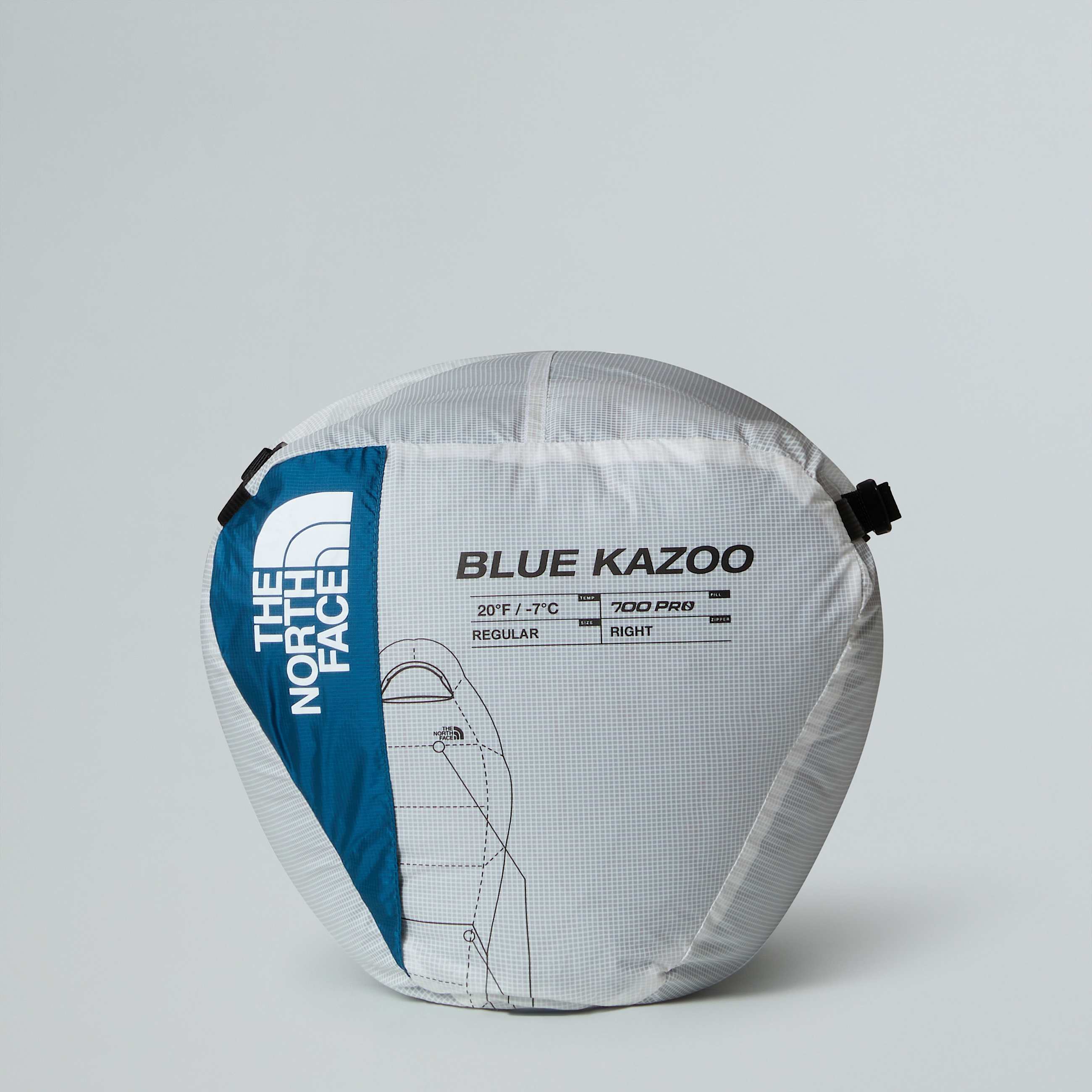 Sacco a pelo Blue Kazoo Eco TNF ALT6