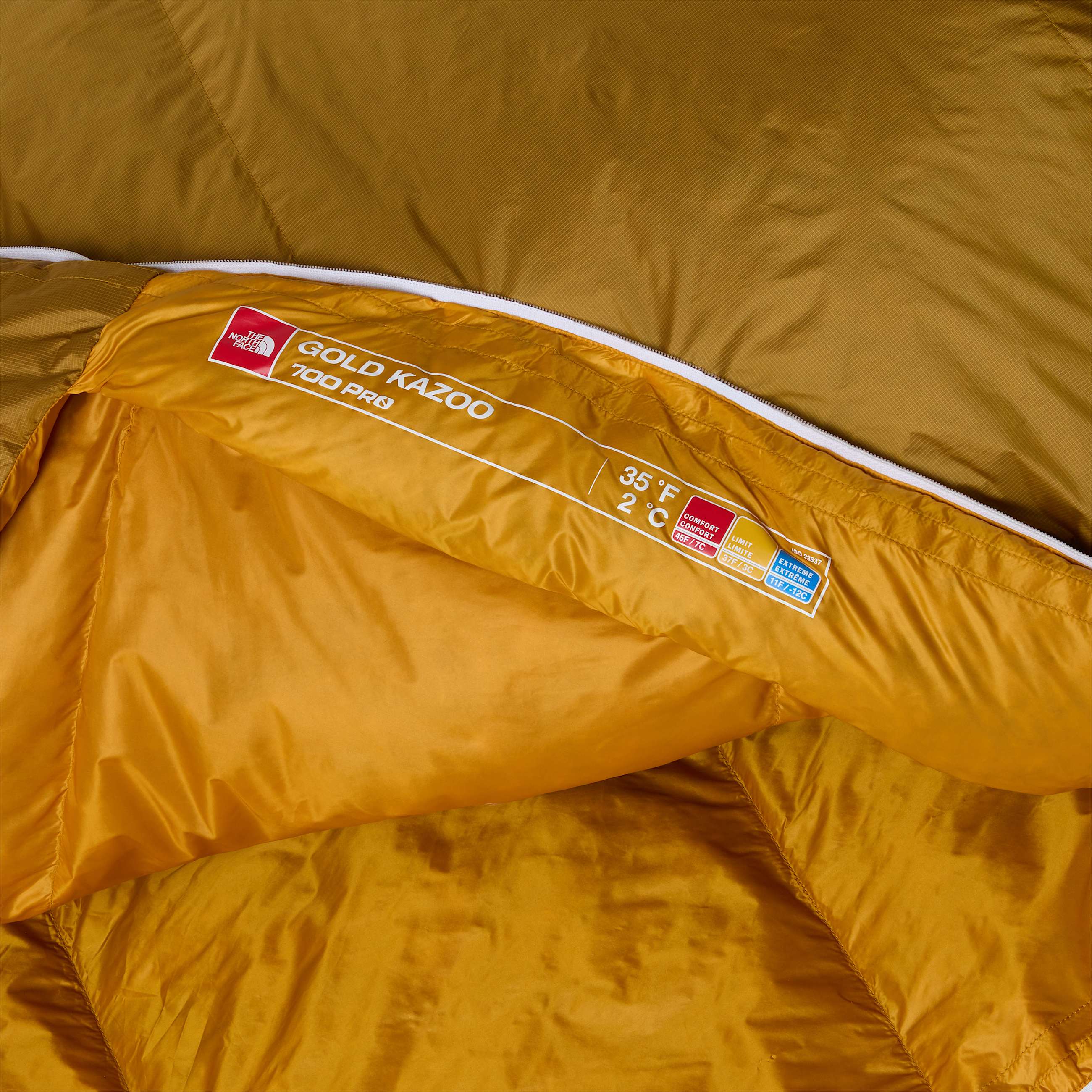 Gold Kazoo Sleeping Bag Eco TNF ALT3
