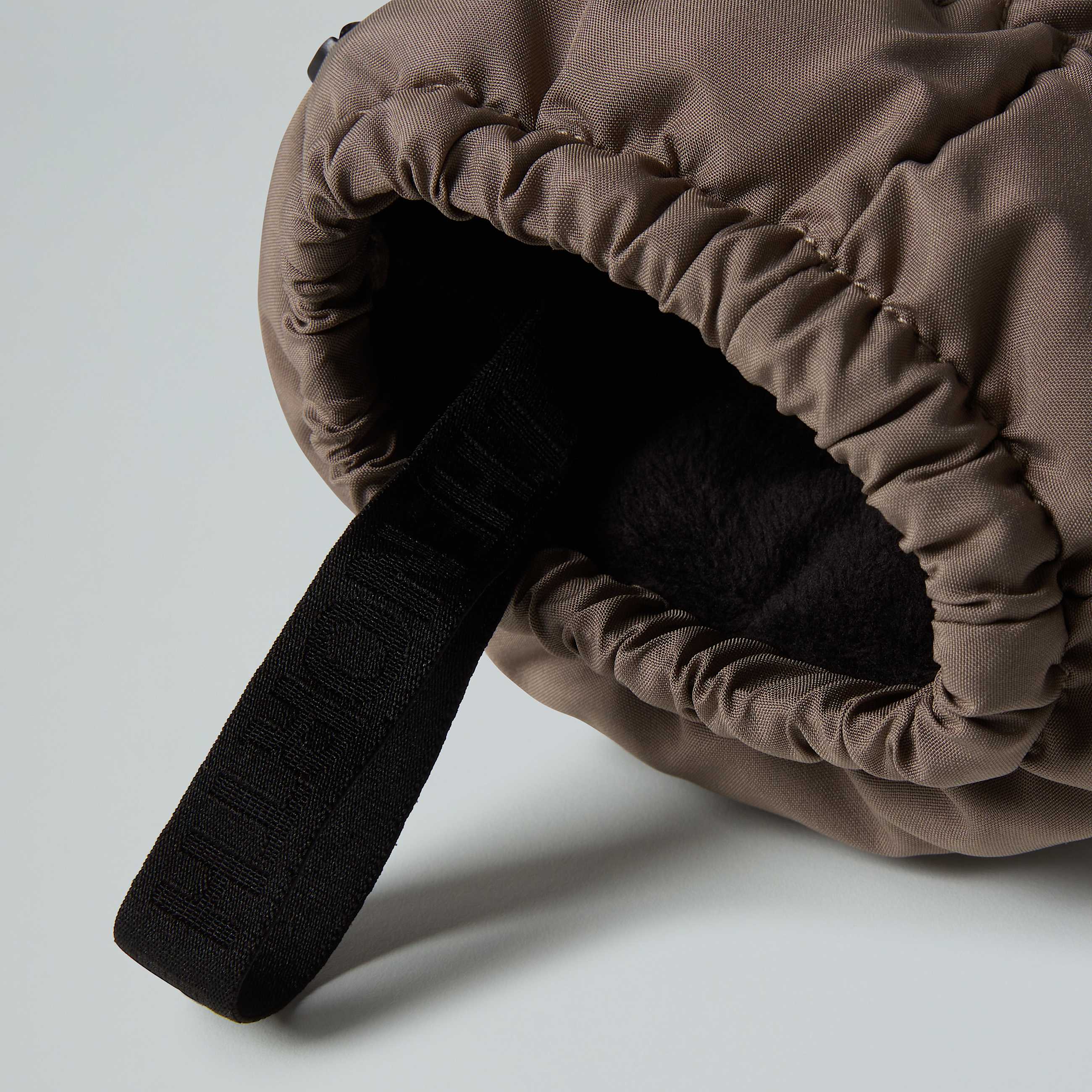 Montana Puffer Mittens TNF Mocha Brown ALT4