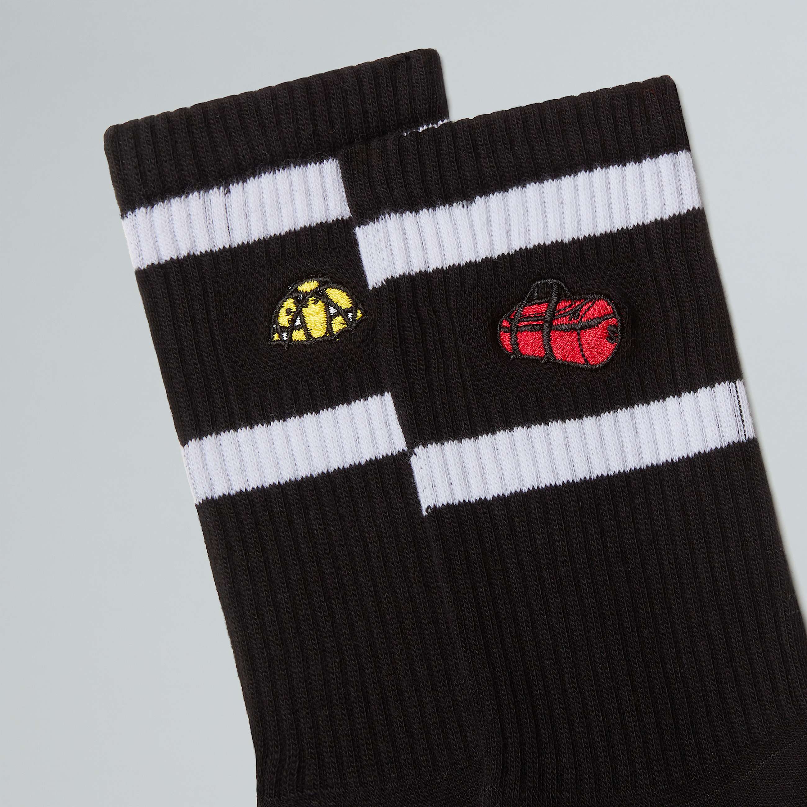 Calze Everyday Crew TNF Icons confezione da 2 TNF ALT1