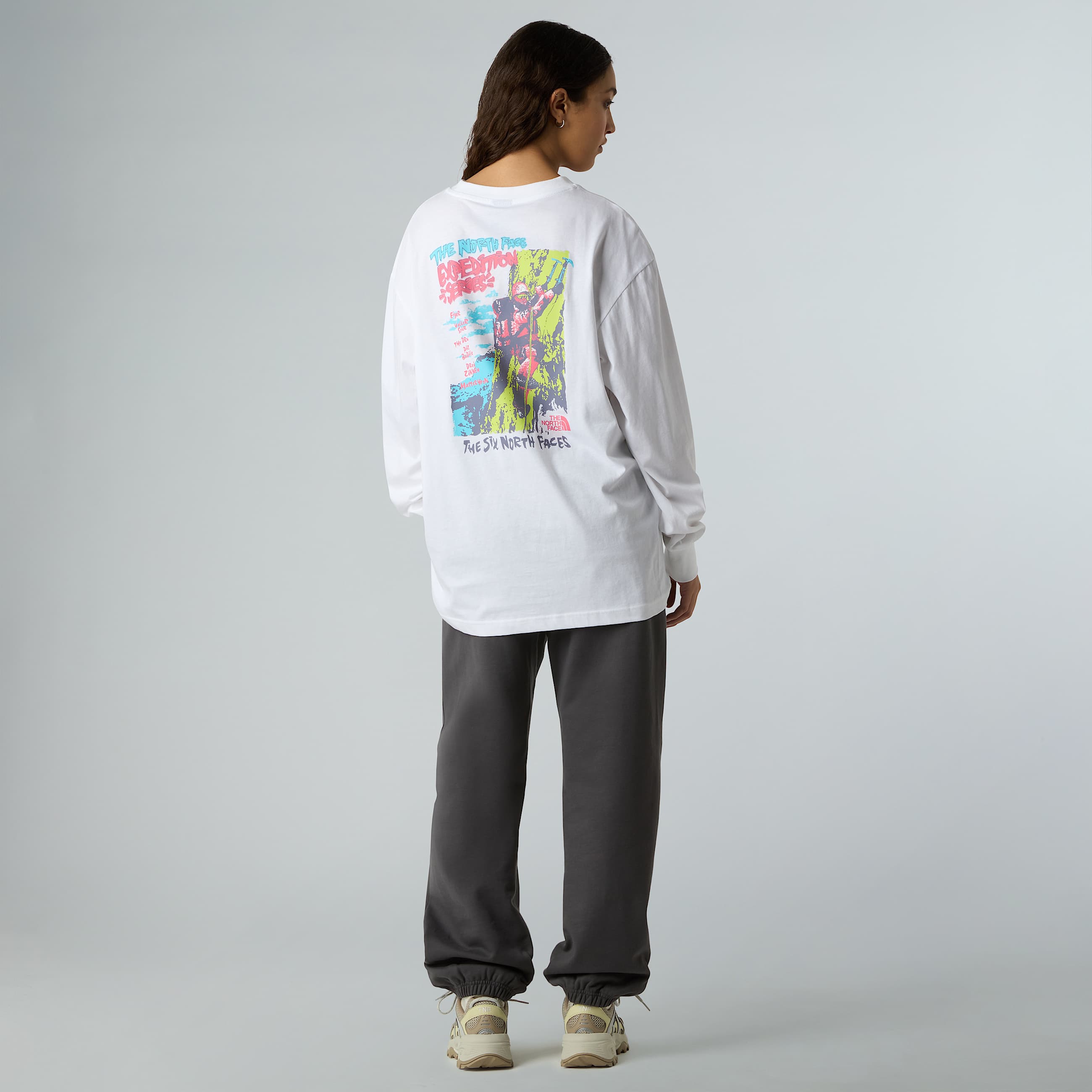 Tshirt oversize a maniche lunghe Expedition Celebration unisex TNF ALT9