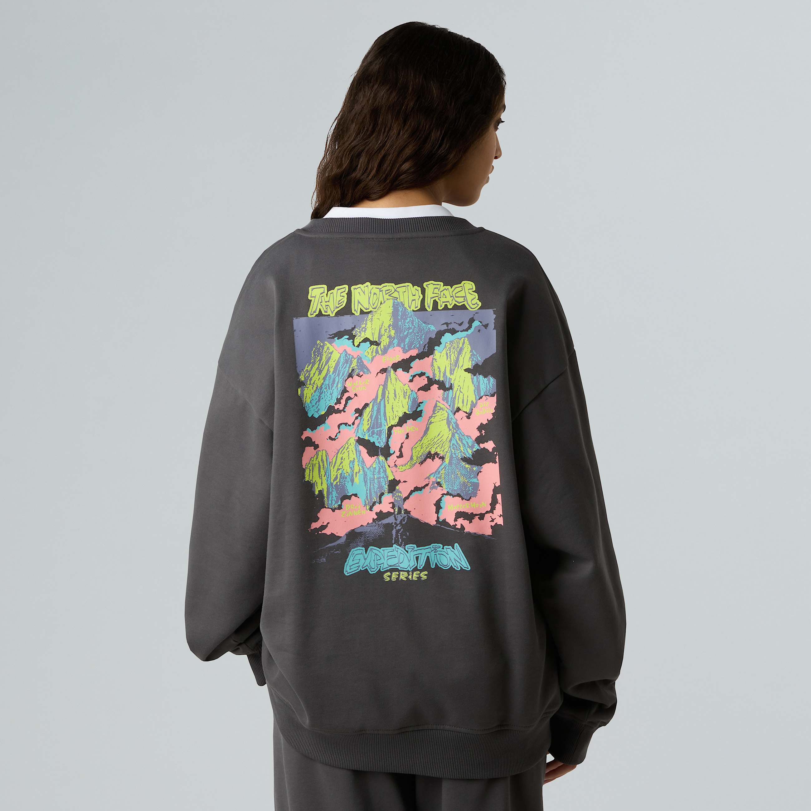 Unisex Expedition Celebration Oversized Sweatshirt TNF ALT7