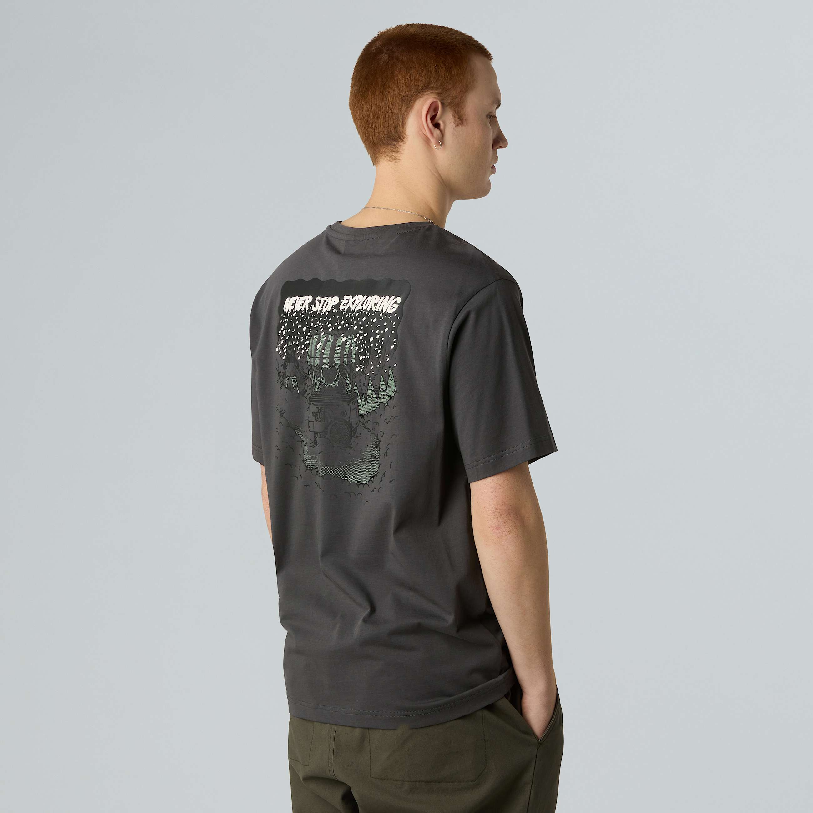 Powder Days Relaxed Graphic TShirt Unisex TNF ALT2