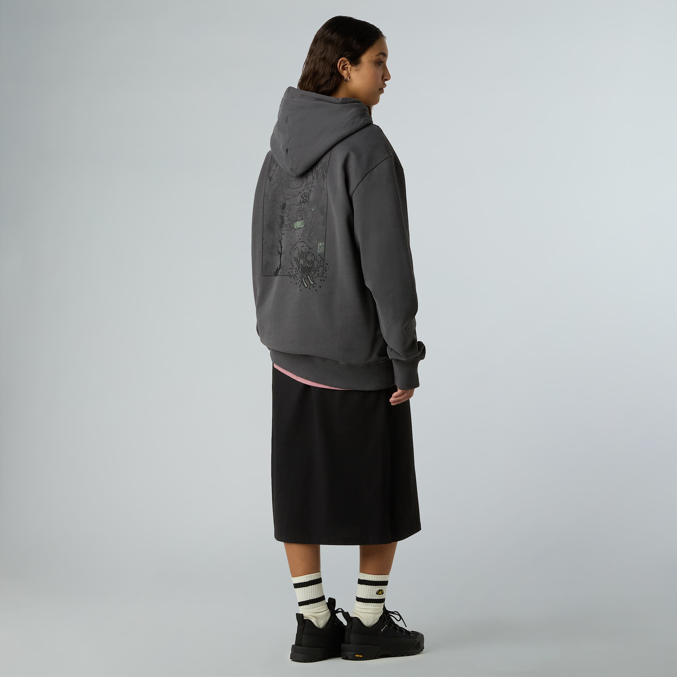 Powder Days Relaxed Graphic Hoodie Unisex TNF ALT9