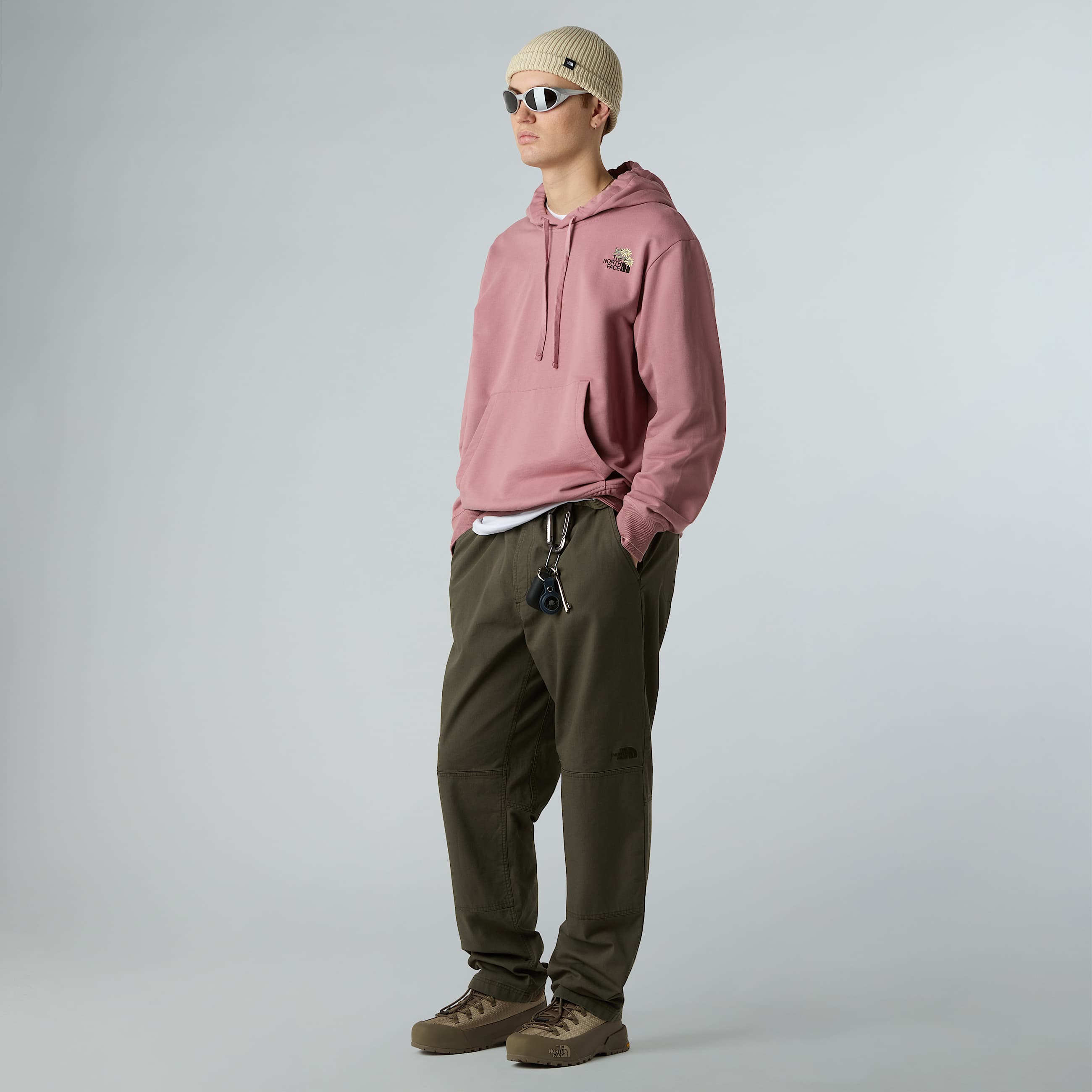 Dome Flower Relaxed Graphic Hoodie Unisex TNF ALT8