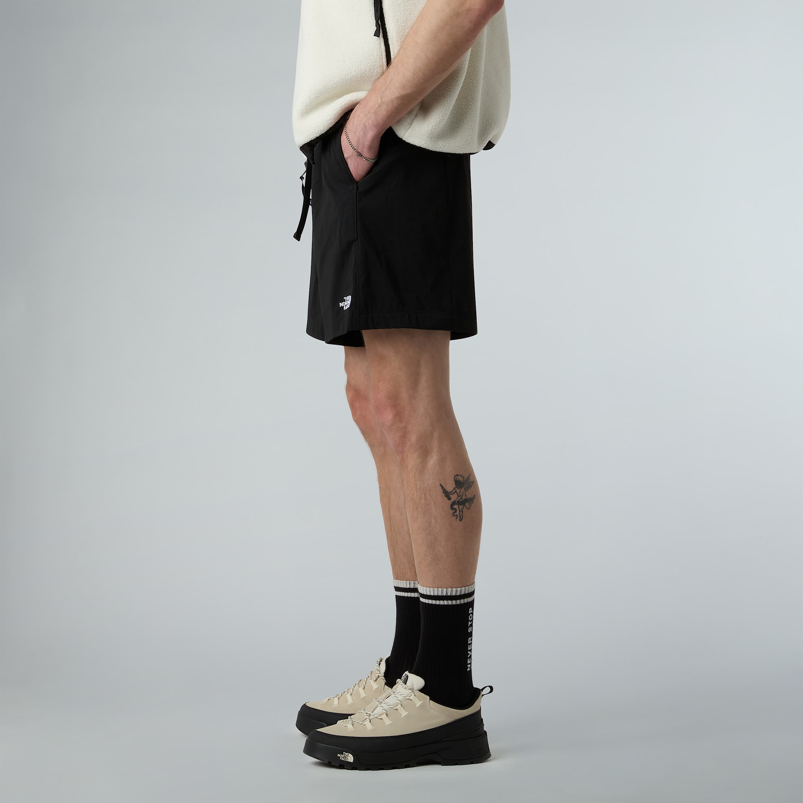 Pantaln corto con cinturn Class V Pathfinder para hombre TNF TNF Black ALT2