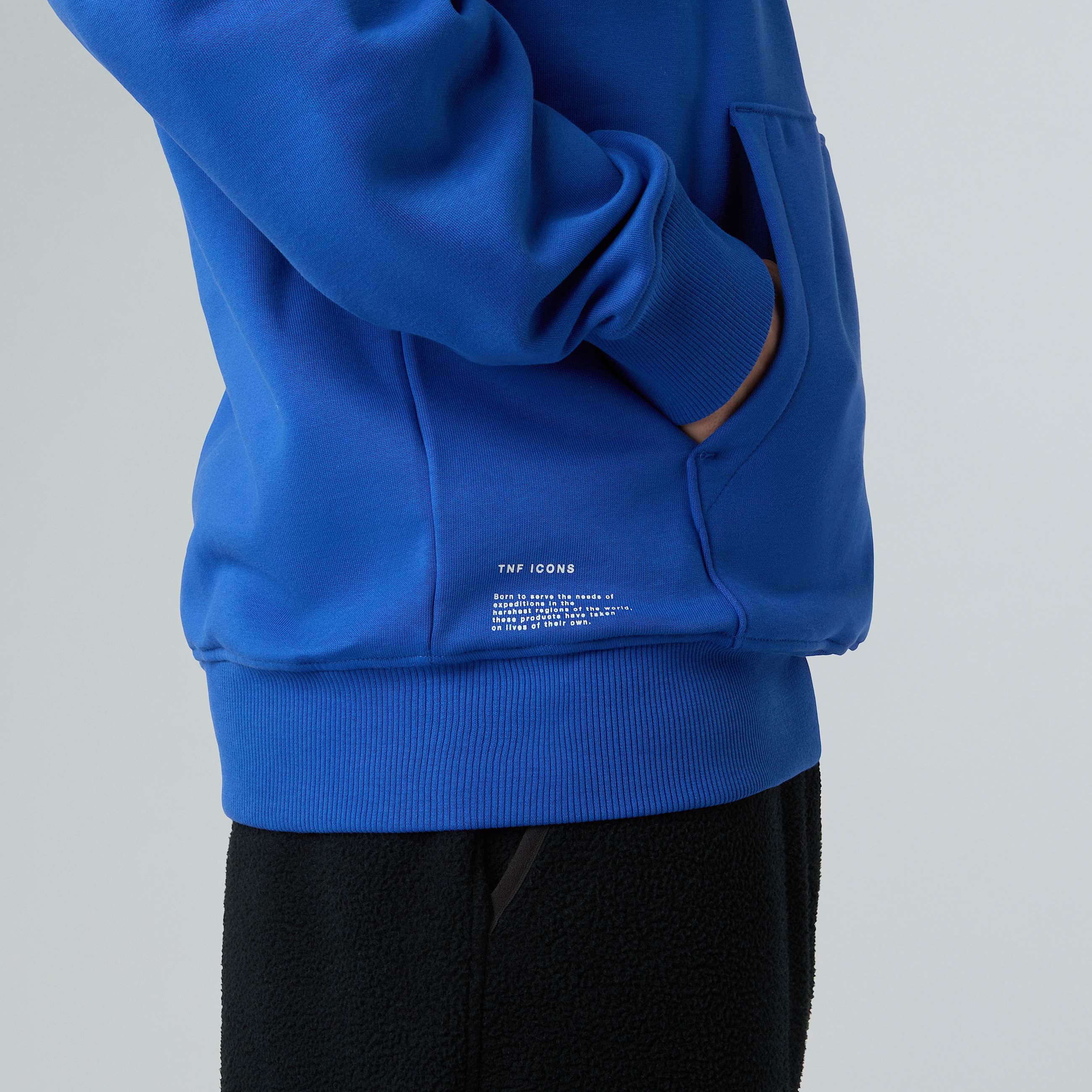 Felpa con cappuccio Icon Relaxed da uomo TNF ALT7