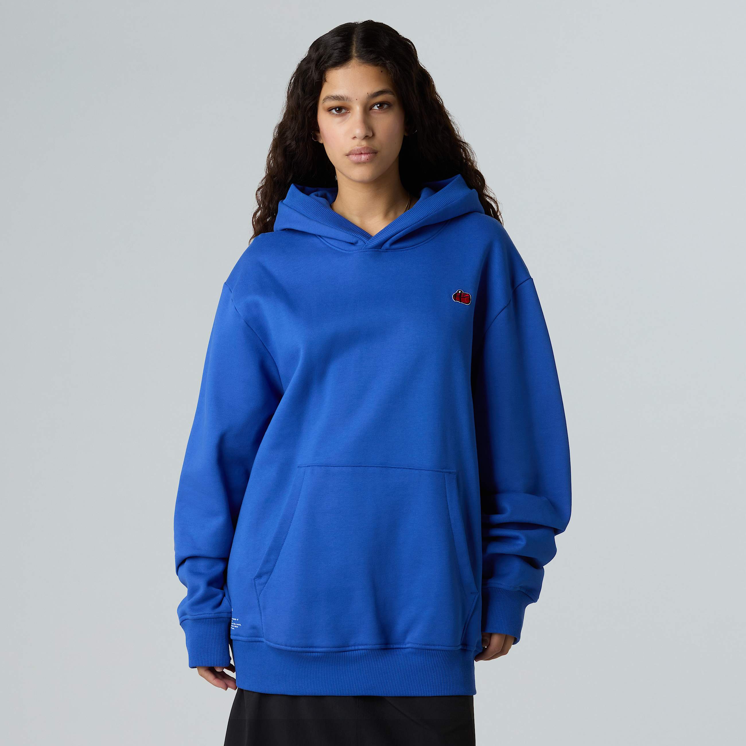 Felpa con cappuccio Icon Relaxed da uomo TNF ALT8