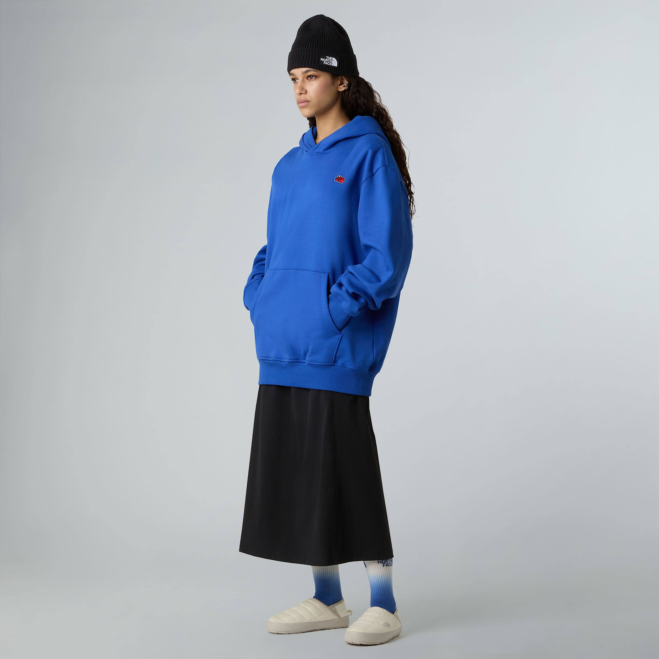 Felpa con cappuccio Icon Relaxed da uomo TNF ALT9