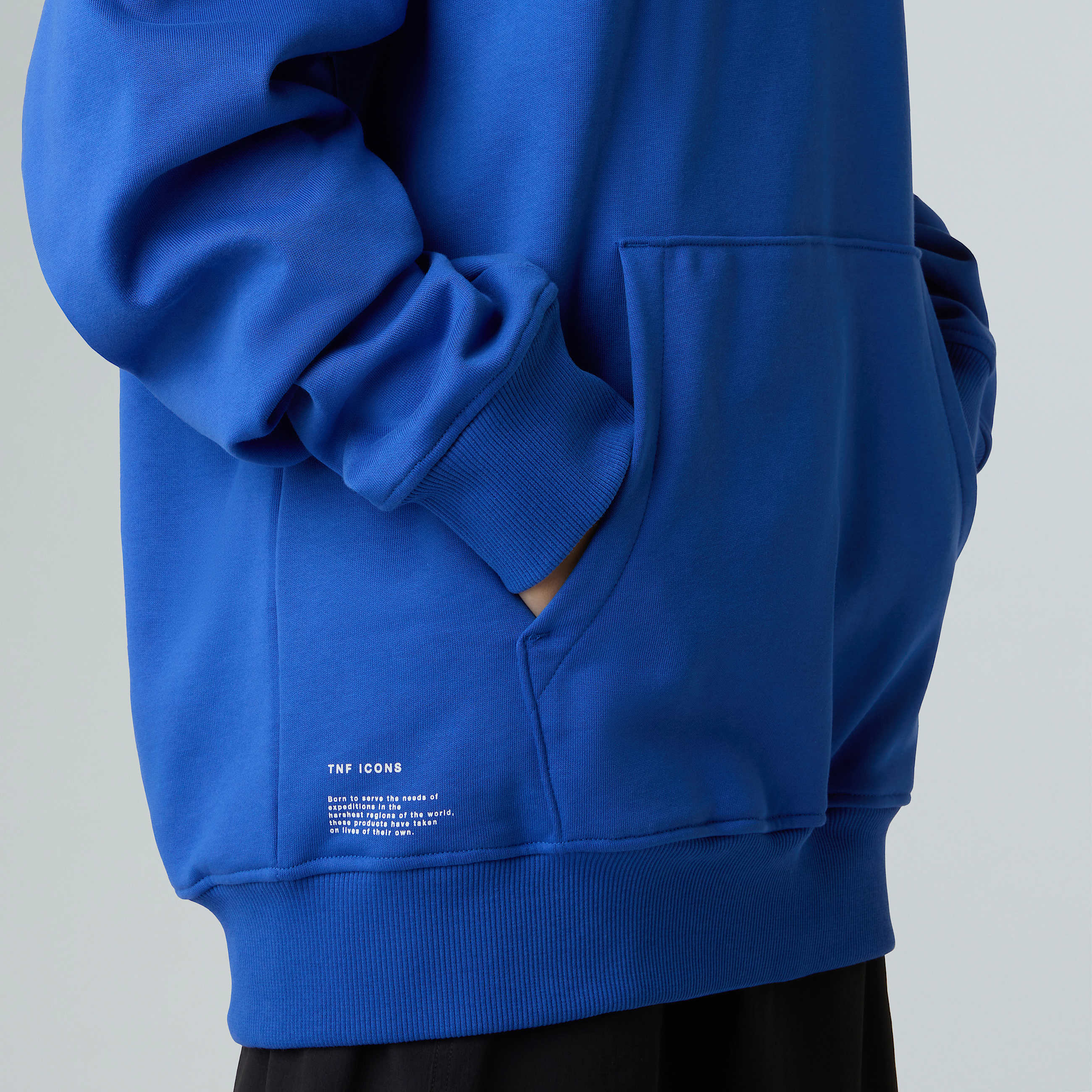 Felpa con cappuccio Icon Relaxed da uomo TNF ALT12