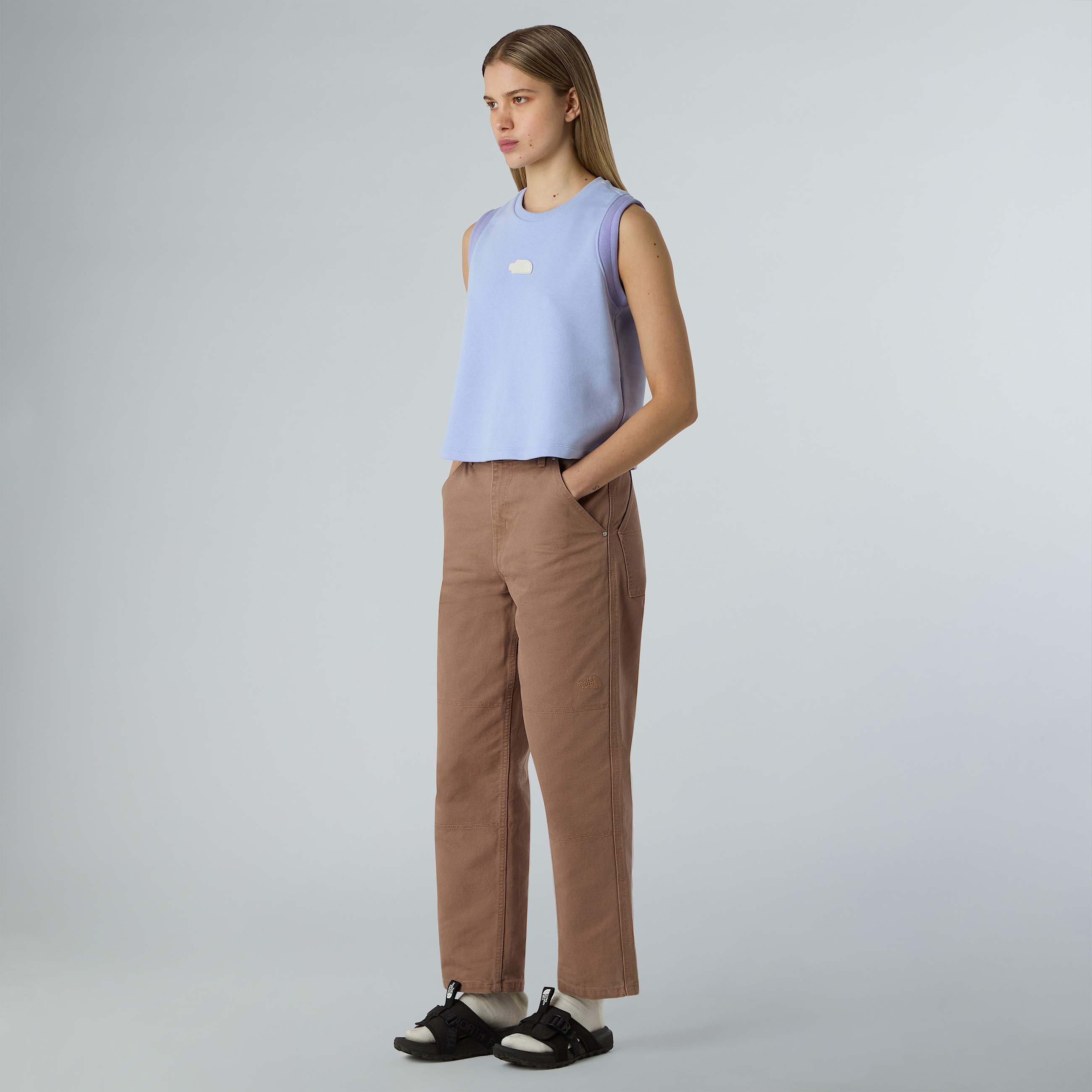 Womens Explore Camp Slides TNF ALT5