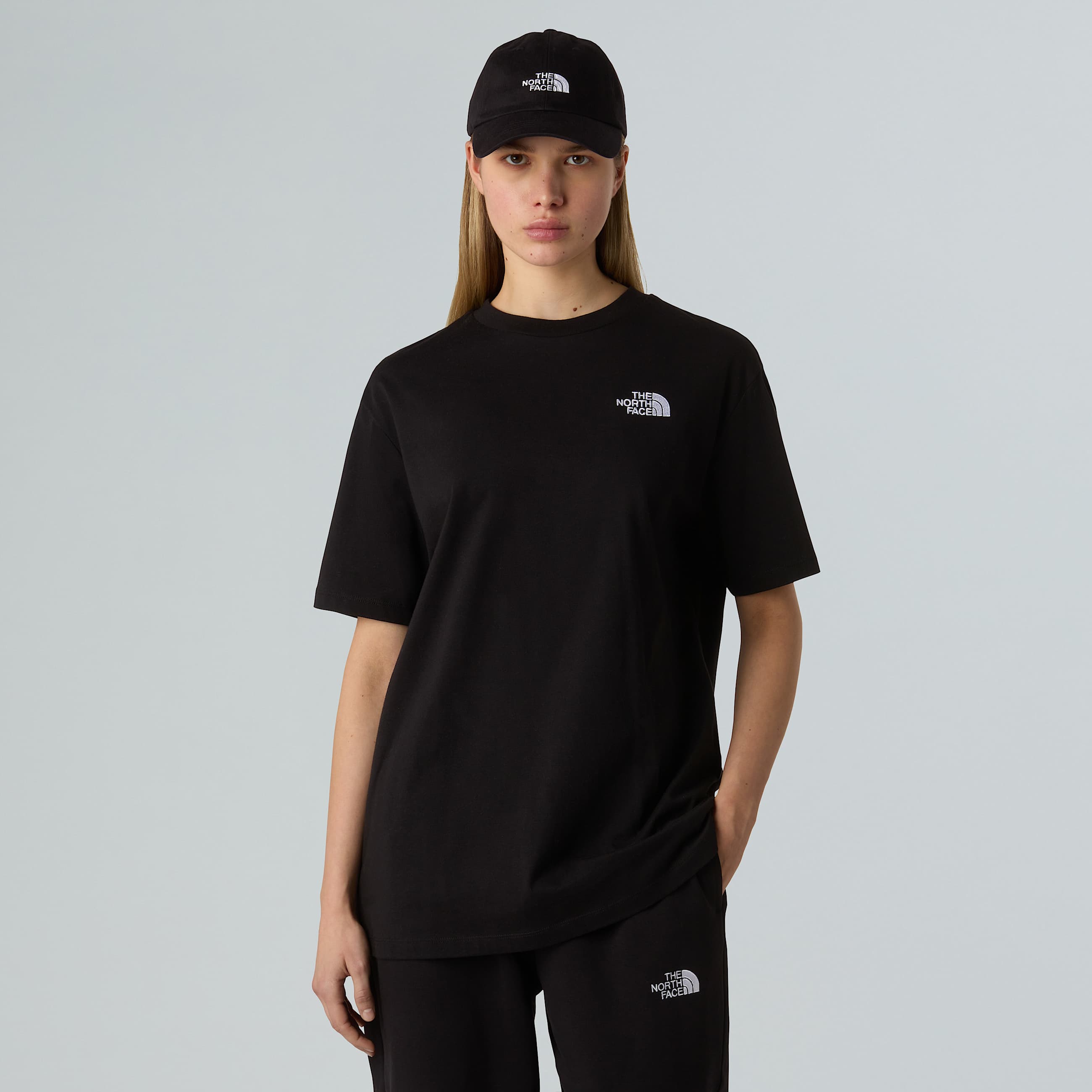 Tshirt oversize Simple Dome da donna TNF HERO