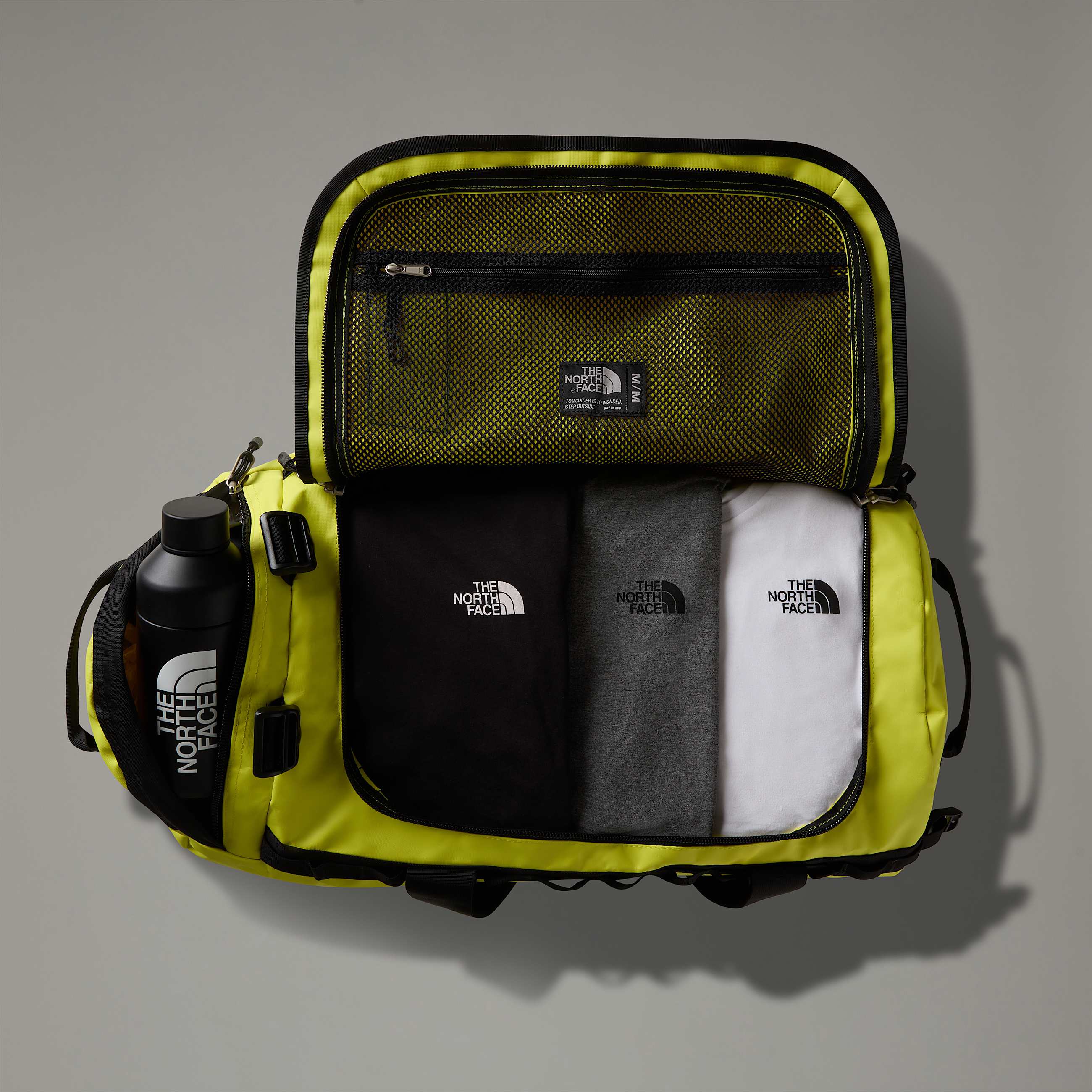 Base Camp DuffelTasche 71L  M TNF Sulphur Spring GreenTNF Black ALT2