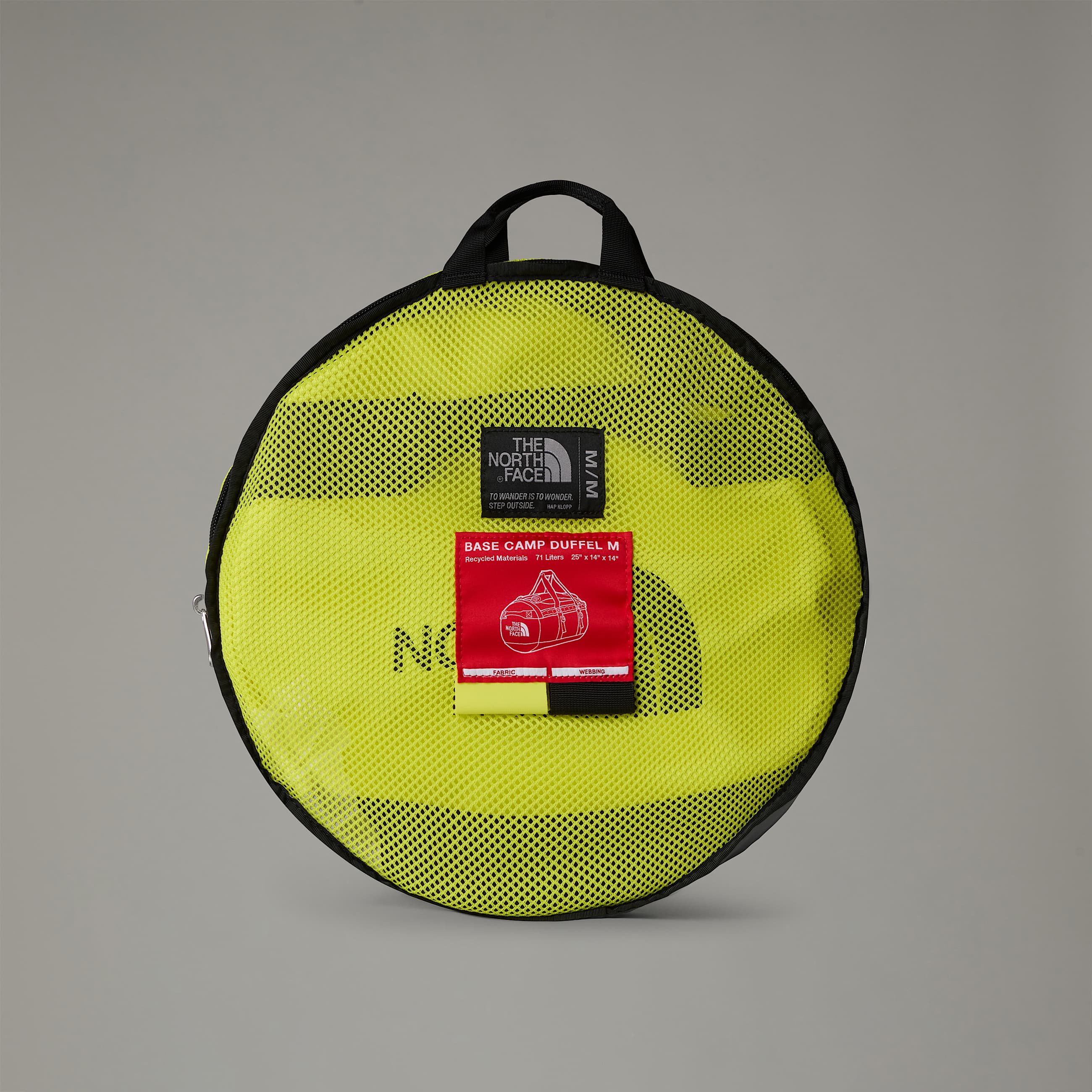 Base Camp DuffelTasche 71L  M TNF Sulphur Spring GreenTNF Black ALT5