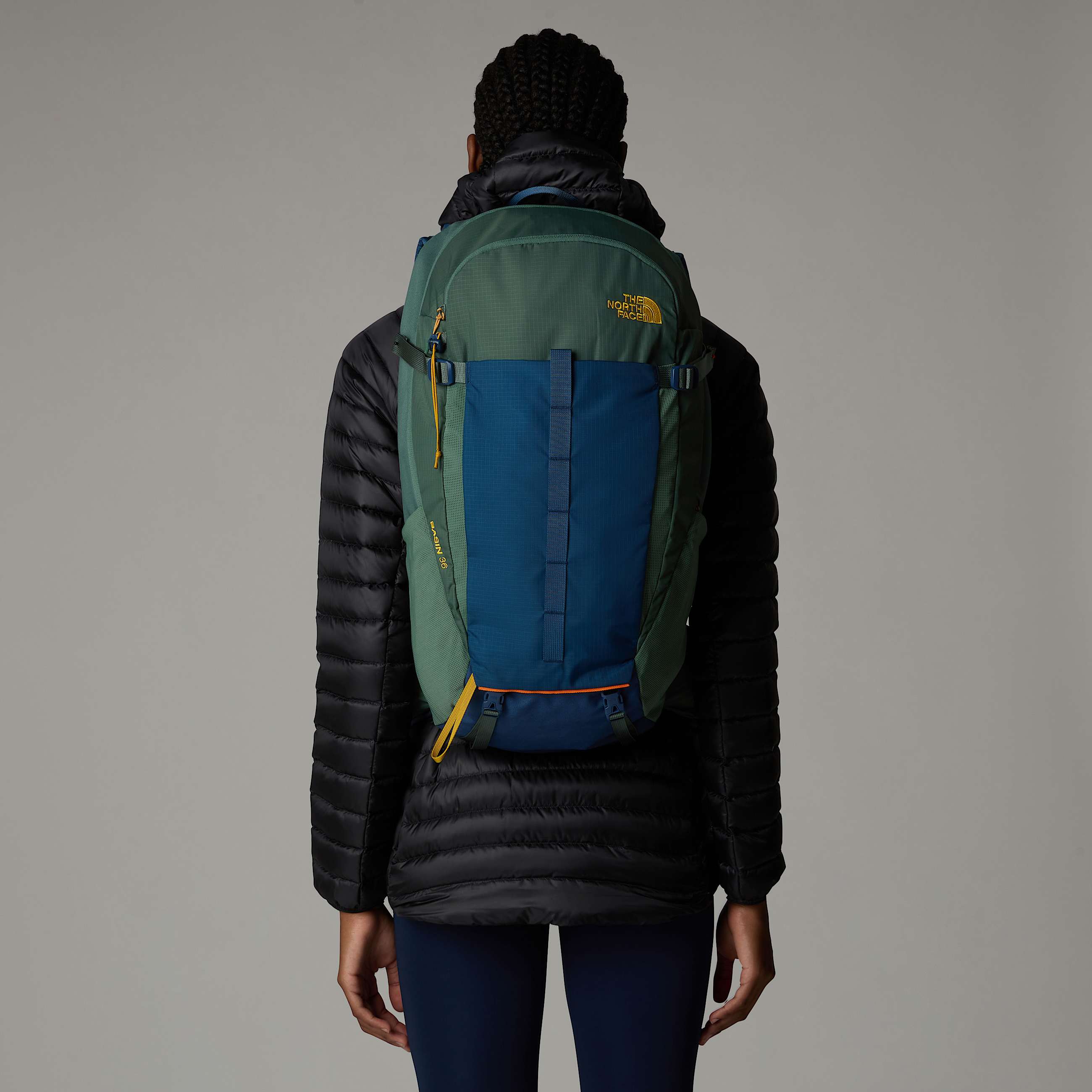 Basin Backpack 36L TNF Duck GreenShady Blue ALT1