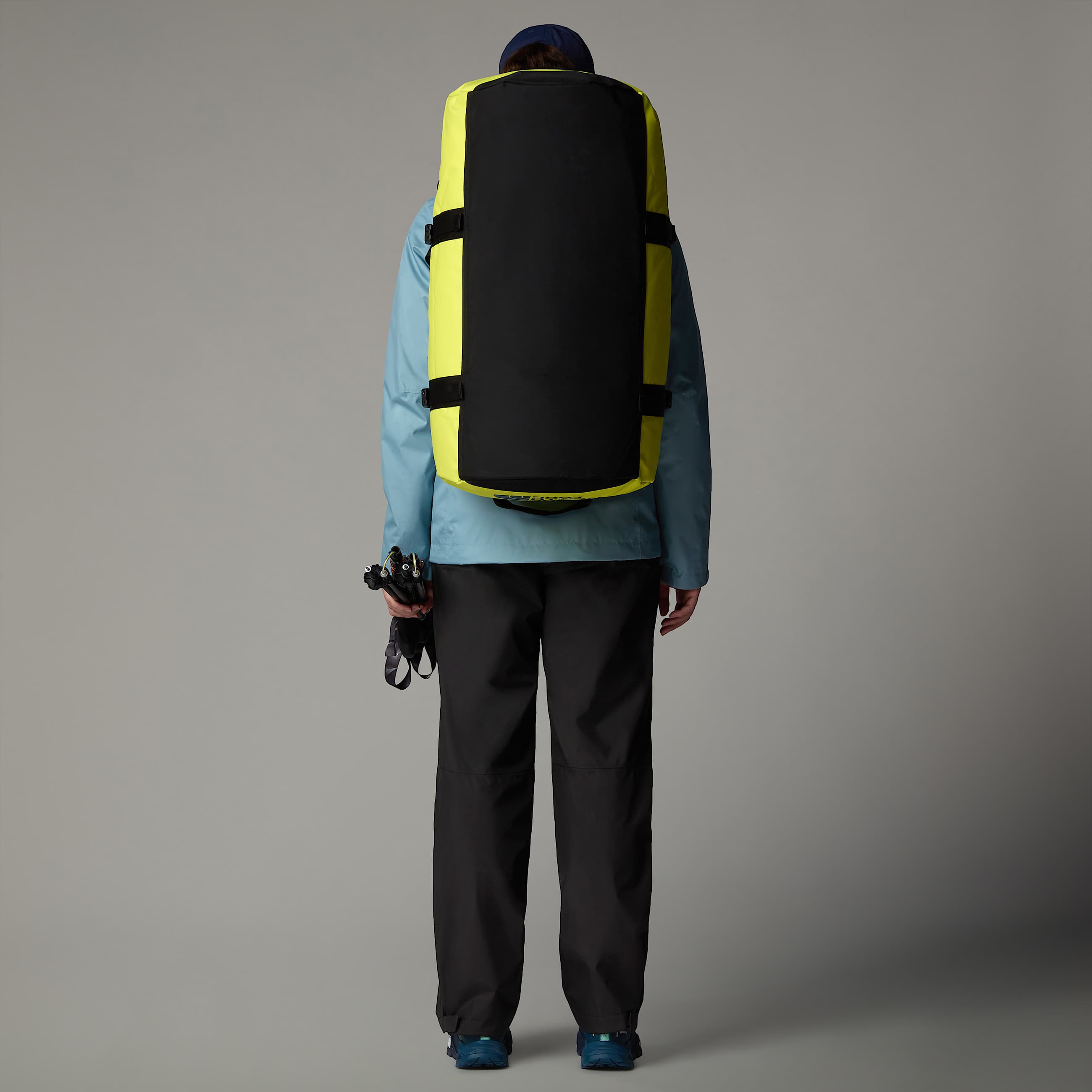 Base Camp DuffelTasche 71L  M TNF Sulphur Spring GreenTNF Black ALT7