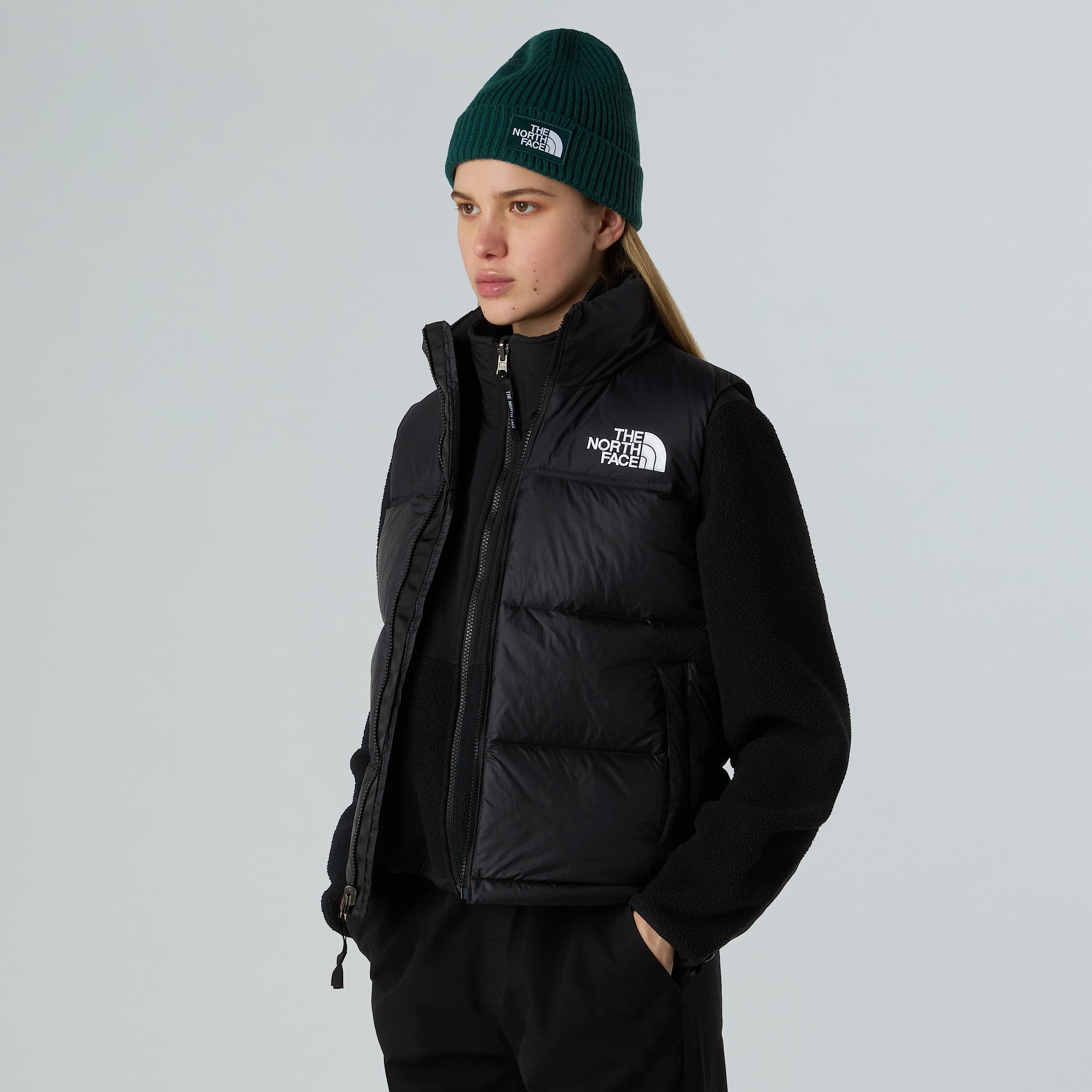 Womens 1996 Retro Nuptse Down Gilet TNF ALT5
