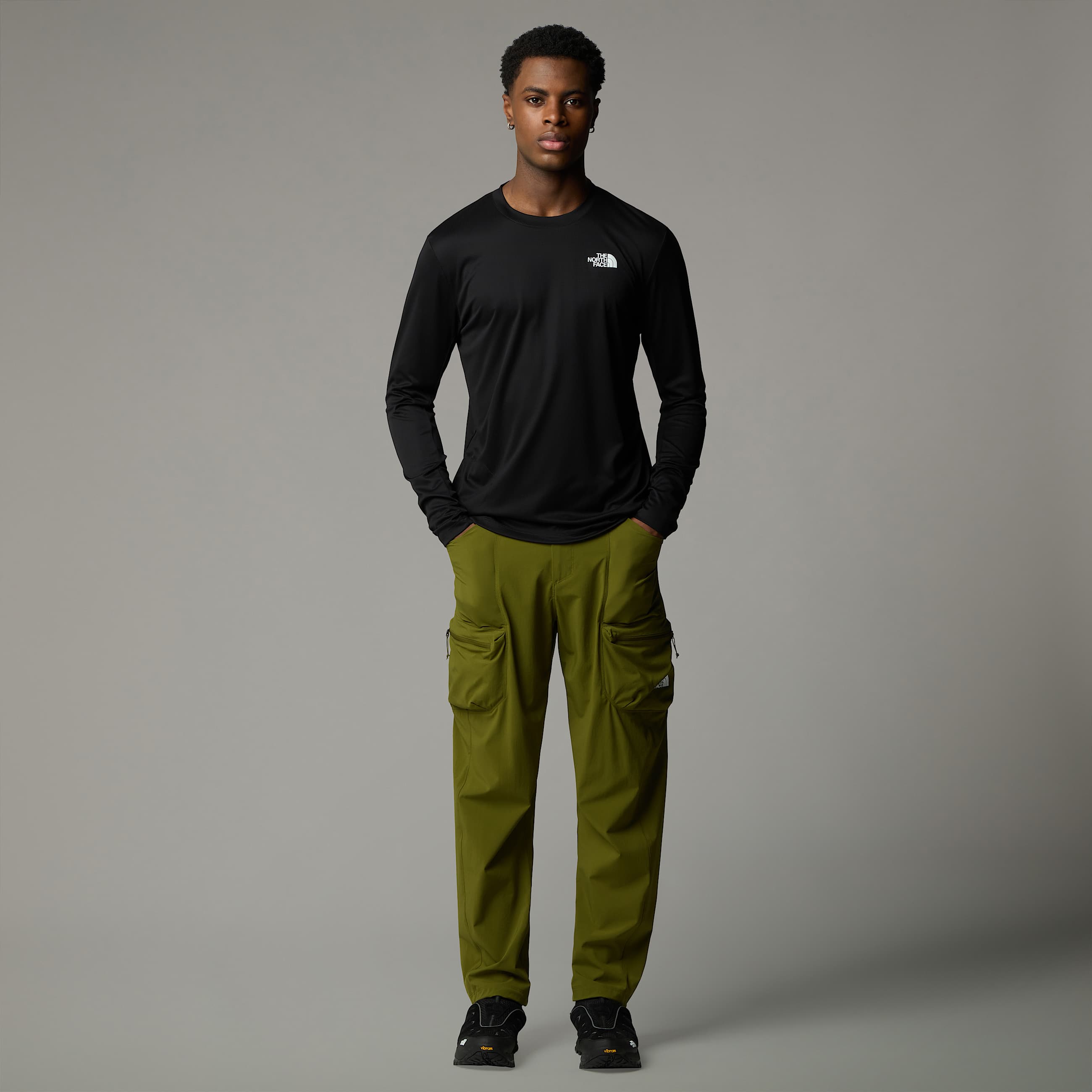 Tshirt a maniche lunghe LIGHTRANGE da uomo TNF ALT3