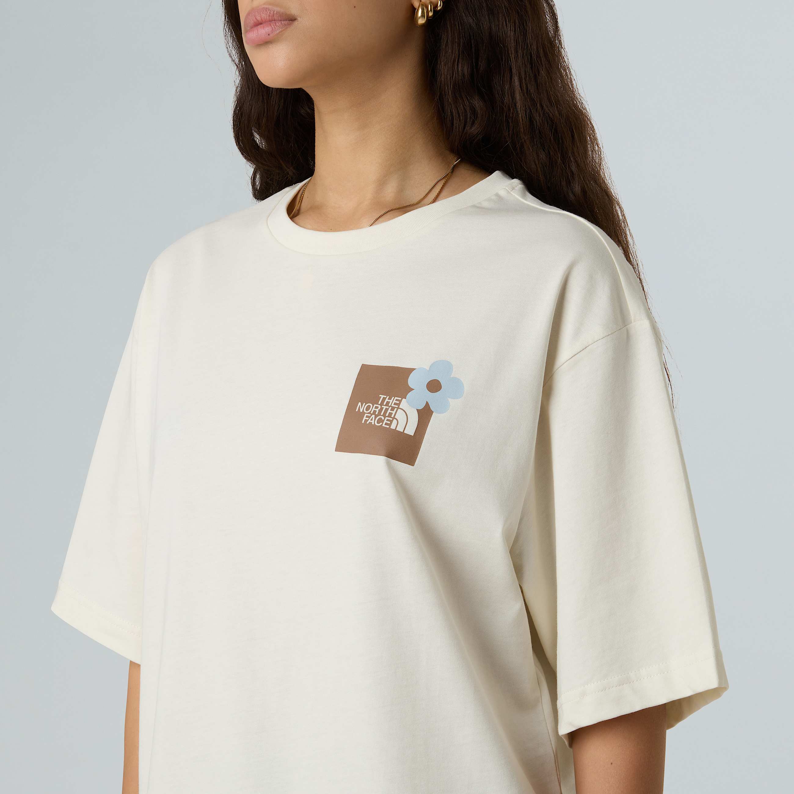 Flower Graphic Relaxed TShirt Unisex TNF ALT10