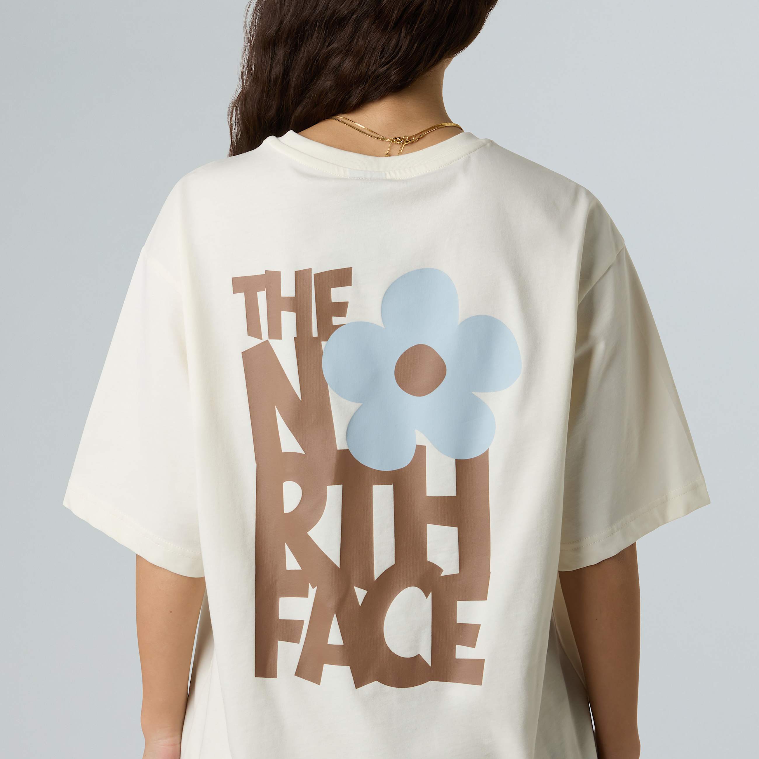Flower Graphic Relaxed TShirt Unisex TNF ALT11