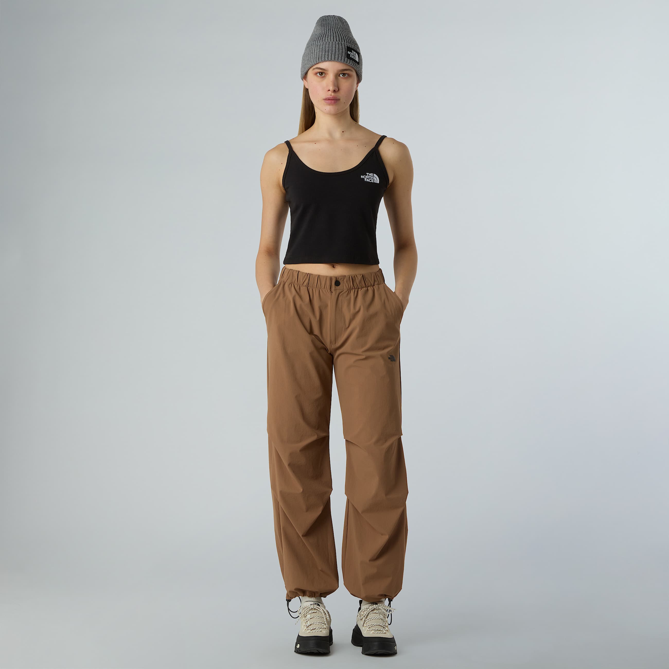 Cropped tanktop voor dames TNF ALT3