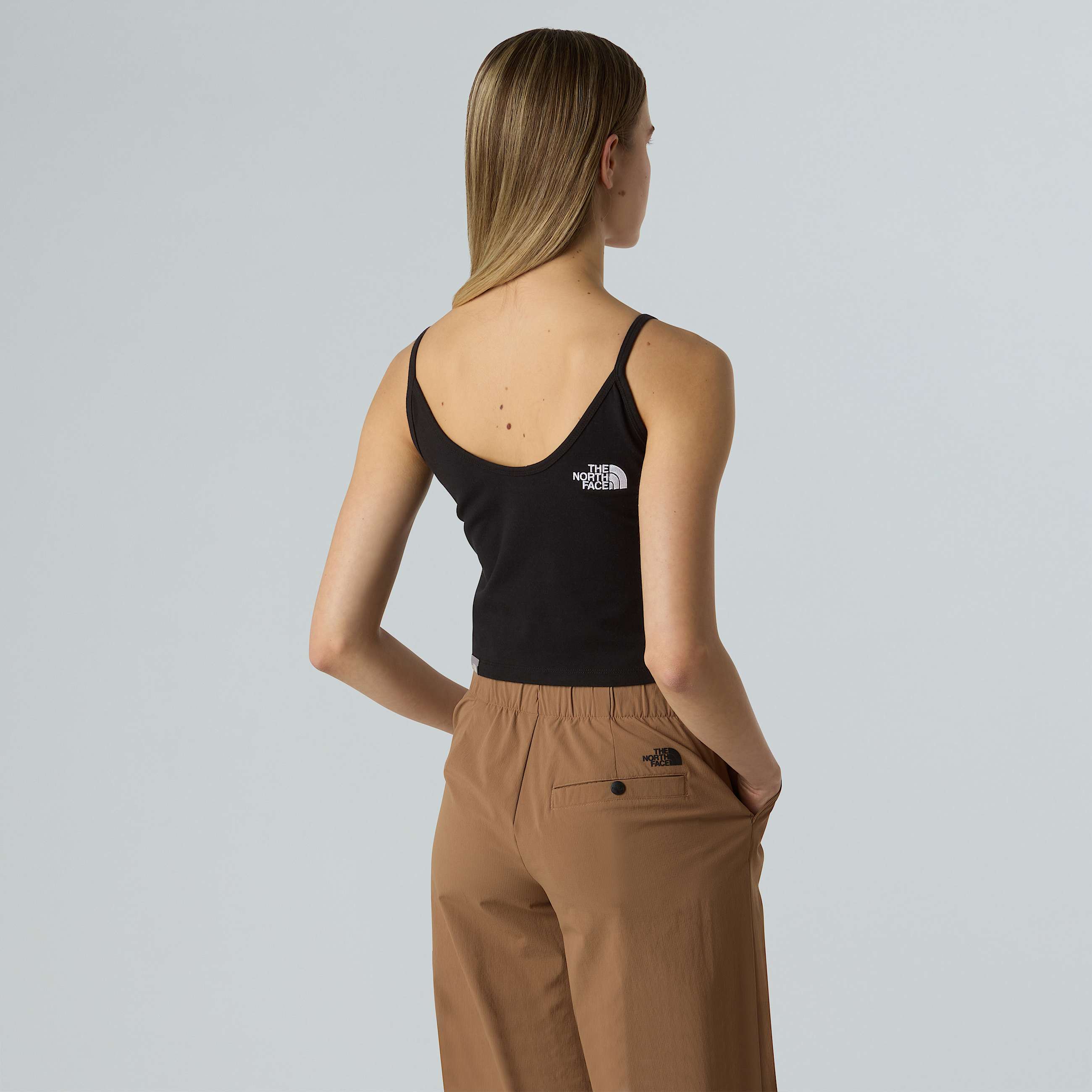 Cropped tanktop voor dames TNF ALT4