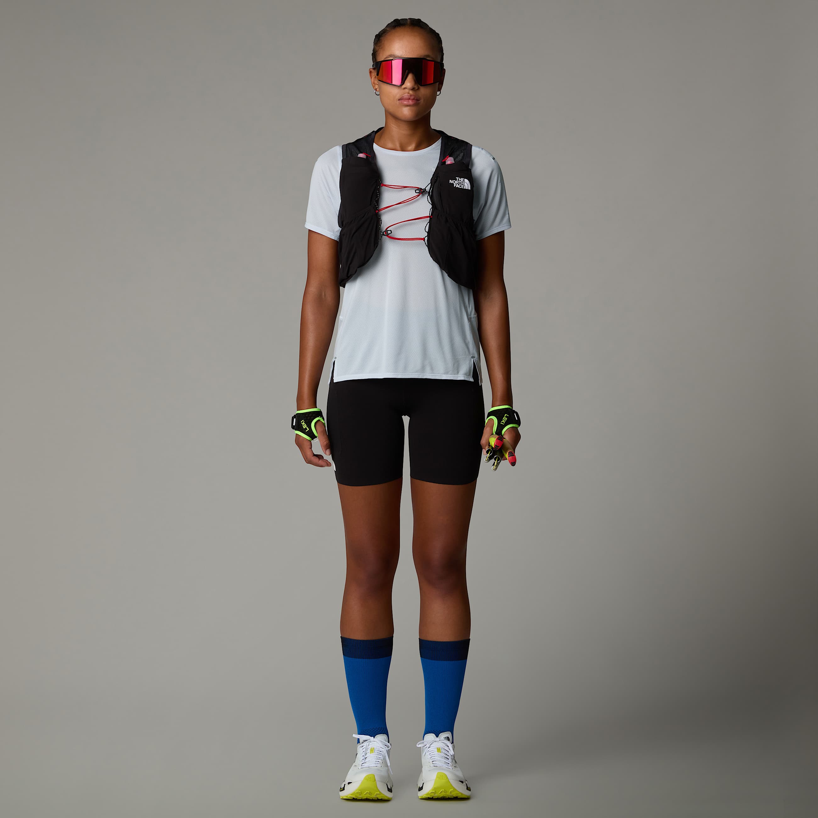 Tshirt da corsa Summit High Trail da donna TNF ALT5