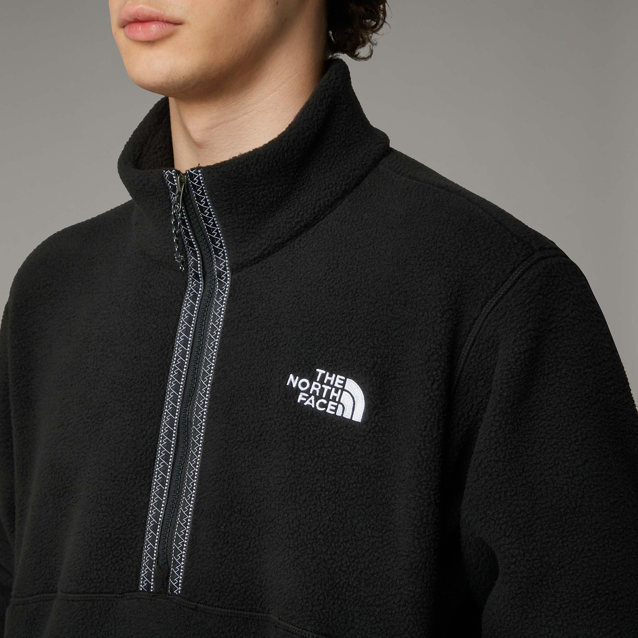 Pile pullover con cerniera a 14 TNF Fleeski da uomo TNF ALT5
