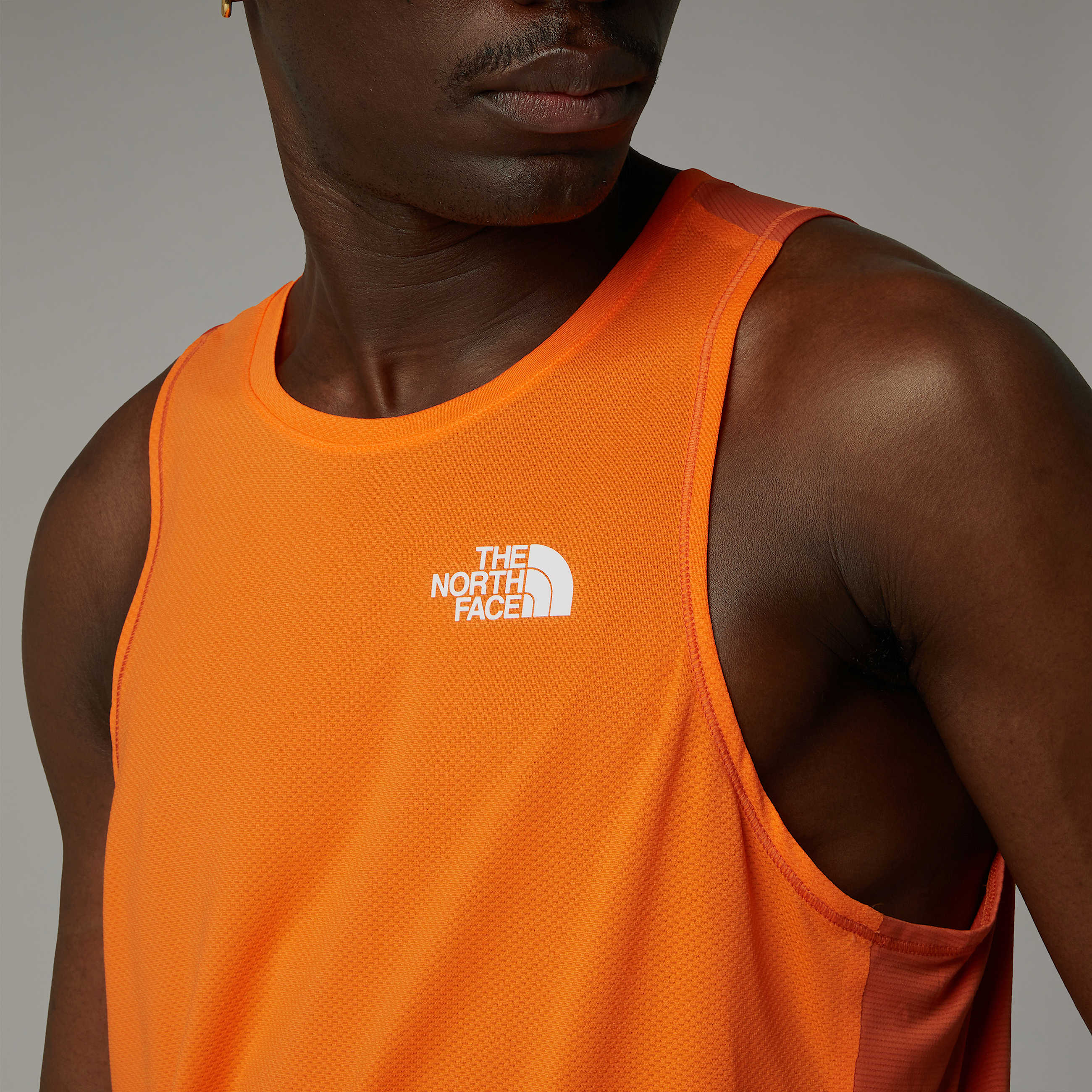 Mens Summit High Trail Run Tank Top TNF ALT5