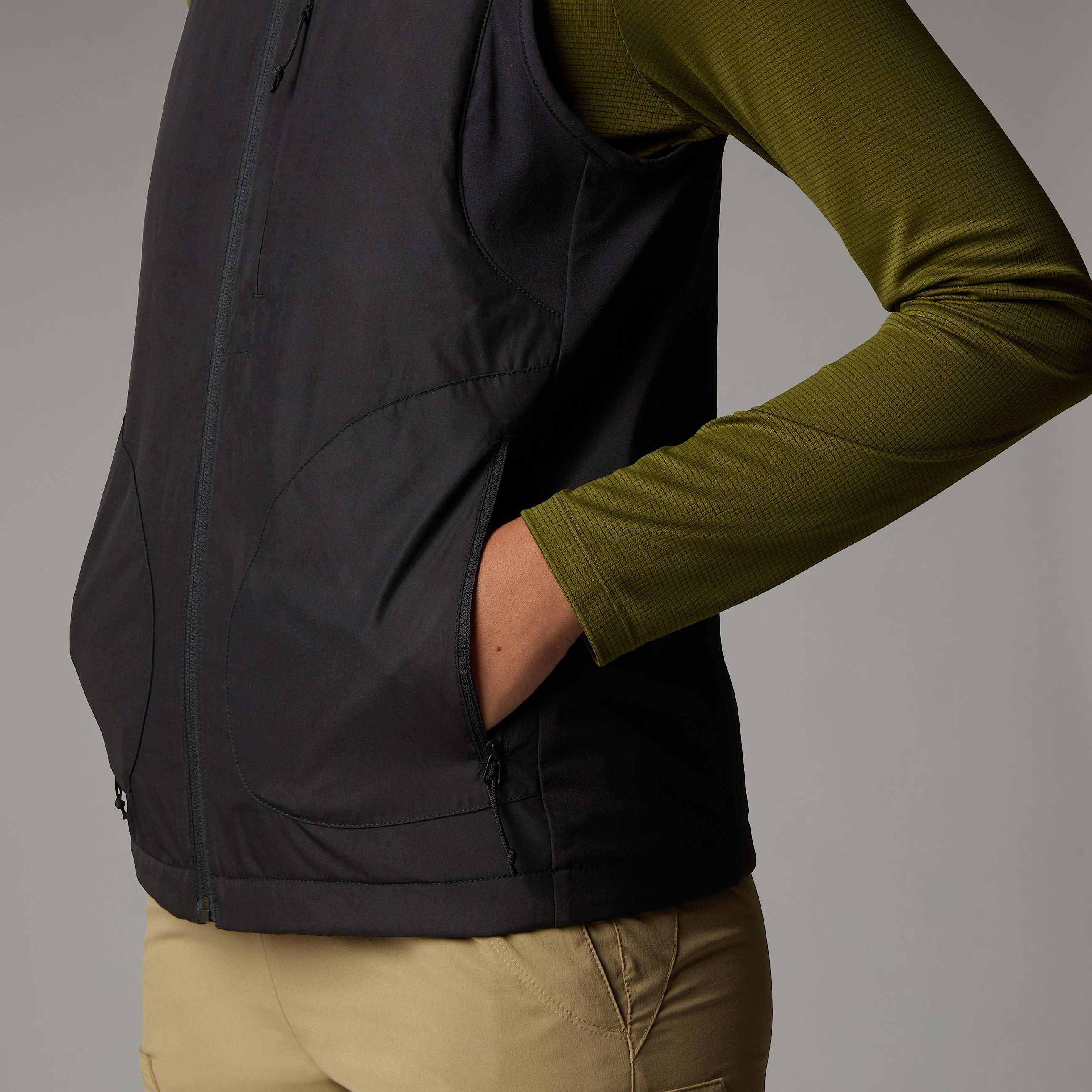 Packable Hybrid Gilet W TNF ALT7