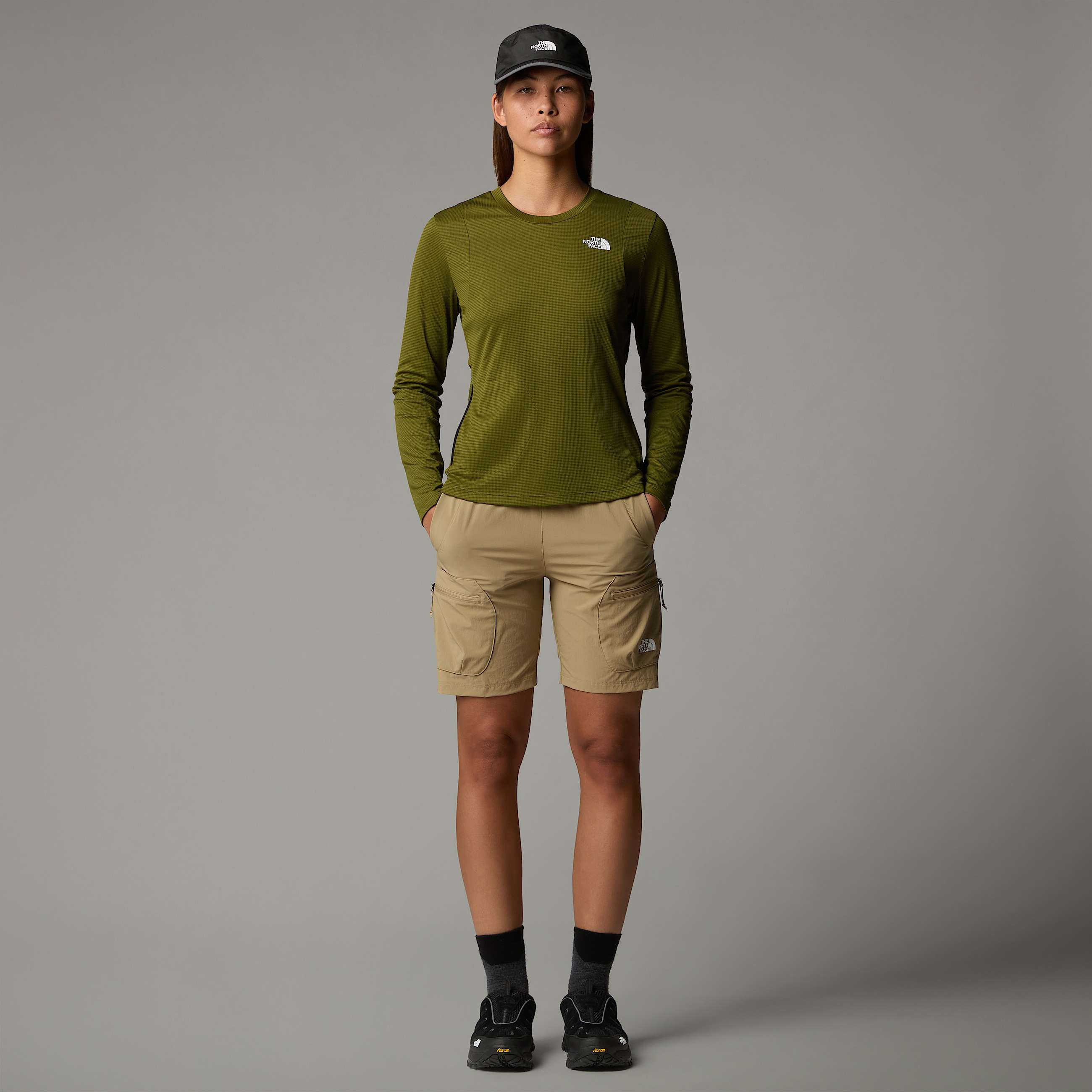 LIGHTRANGE Packable LongSleeve TShirt W TNF ALT3