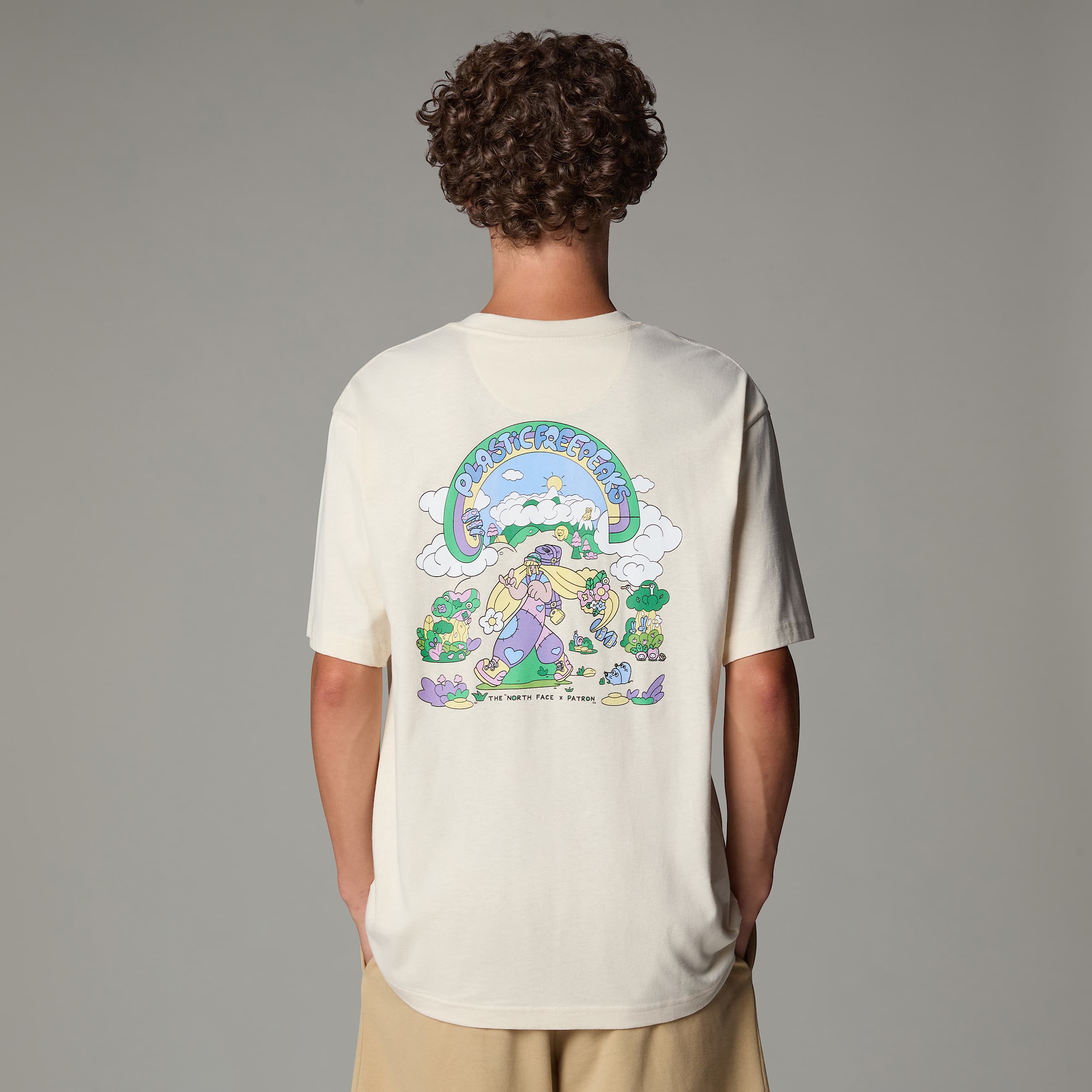 Clean Trails TShirt in Oversize Unisex TNF ALT2