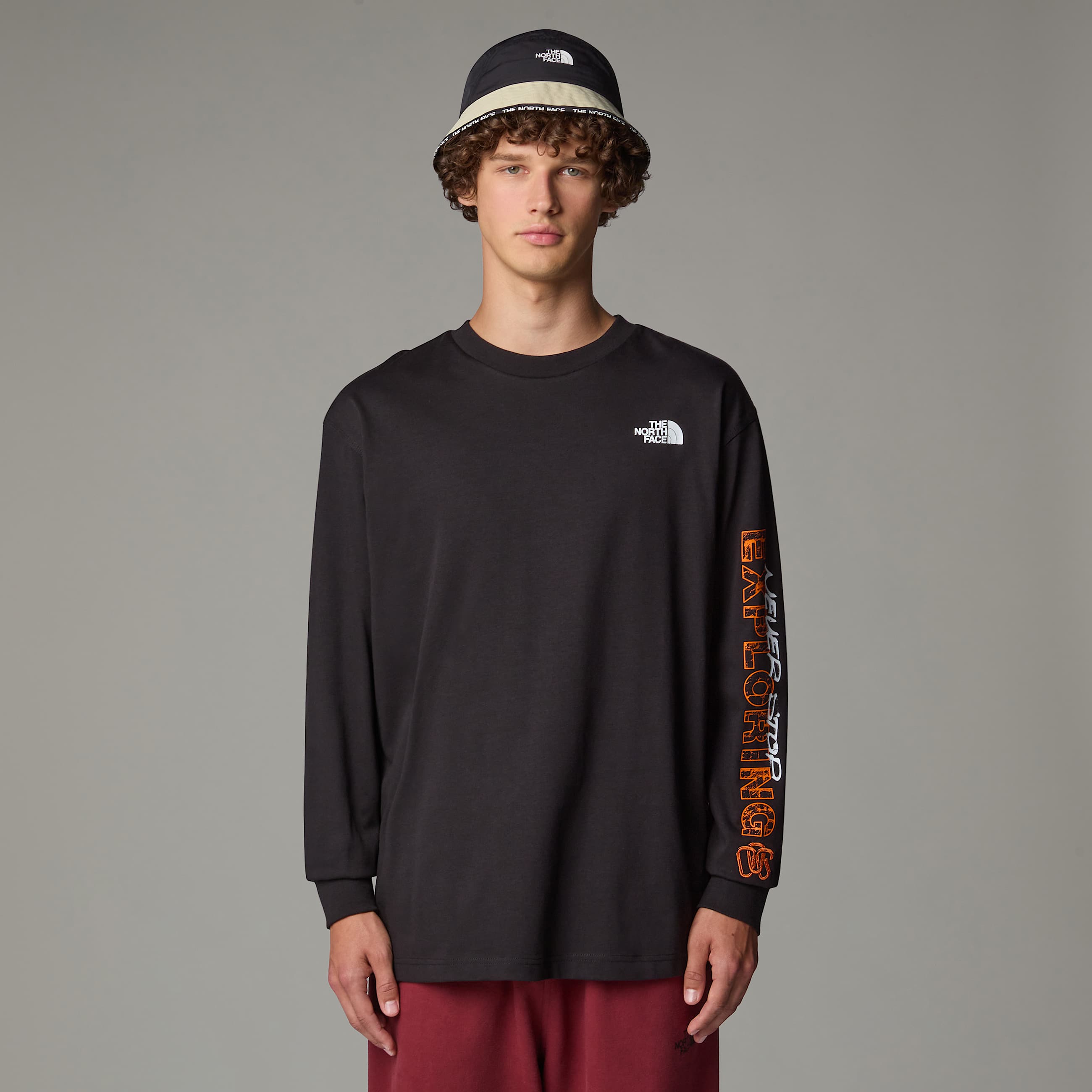 NSE Unisex LangarmTShirt in Oversize TNF ALT2