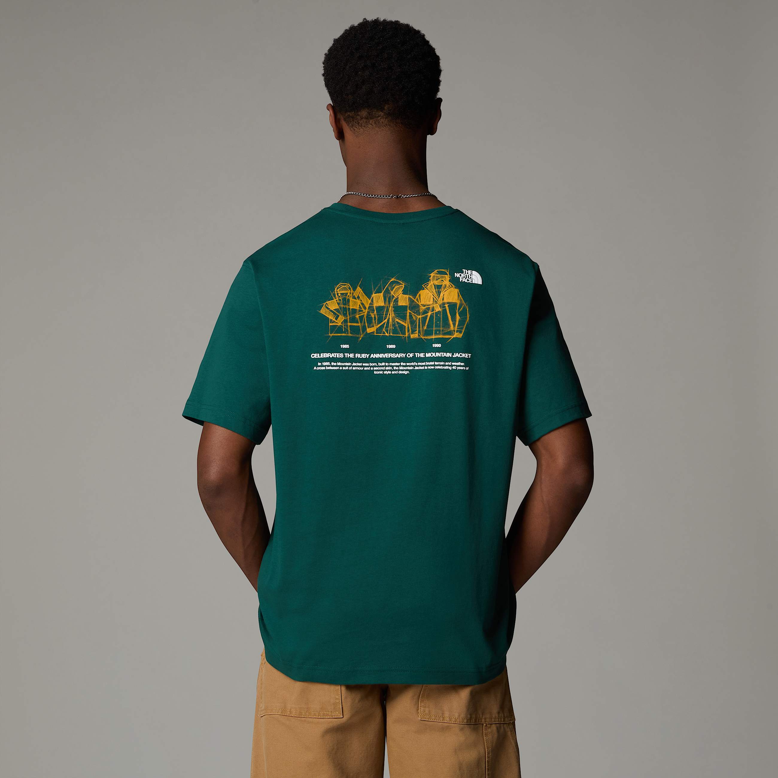 Tshirt Mountain Jacket Anniversary Relaxed TNF ALT2