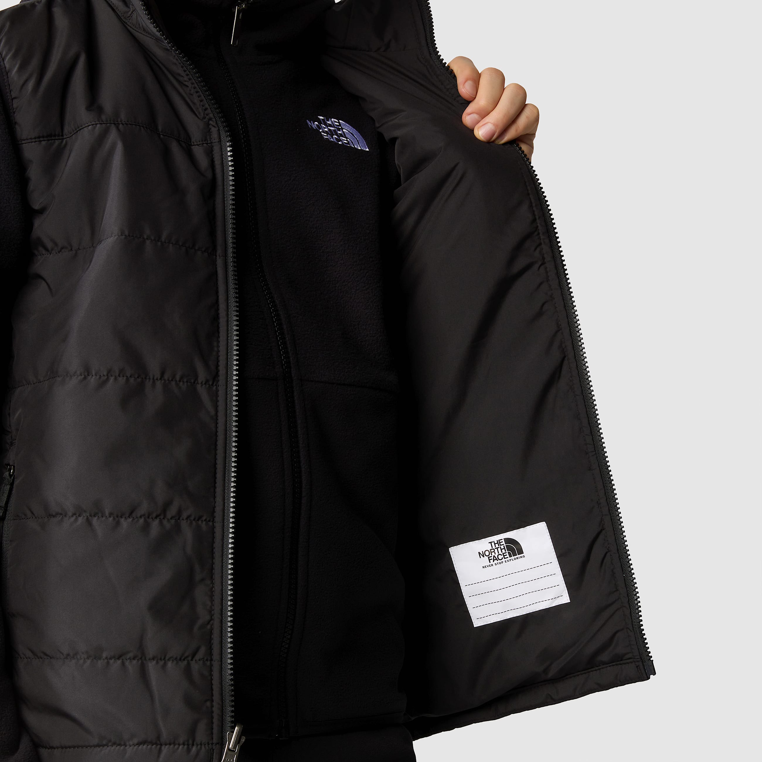 Gilet imbottito Reactor da ragazzi TNF ALT10