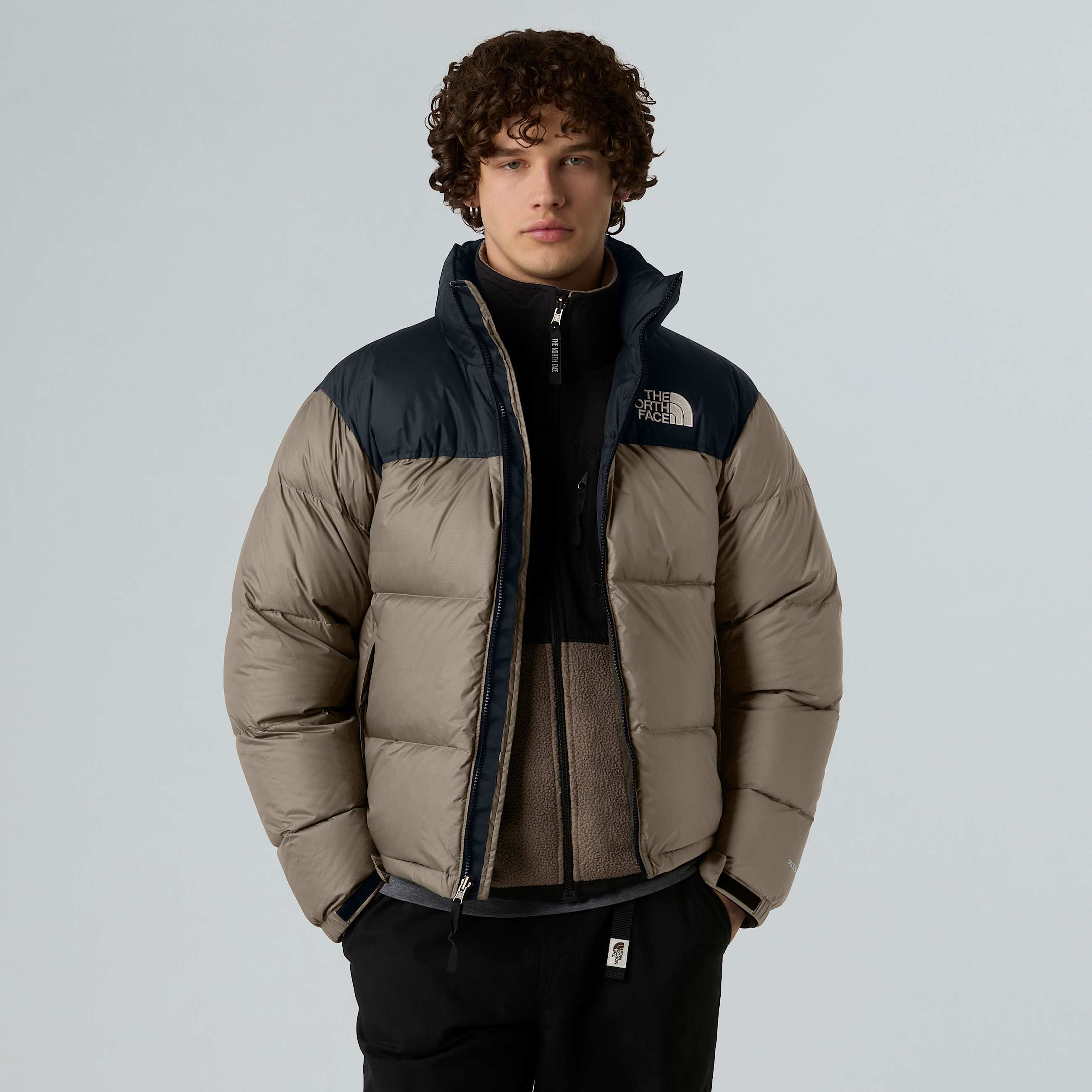 1996 Retro Nuptsejas voor heren TNF Mocha BrownTNF Black ALT7