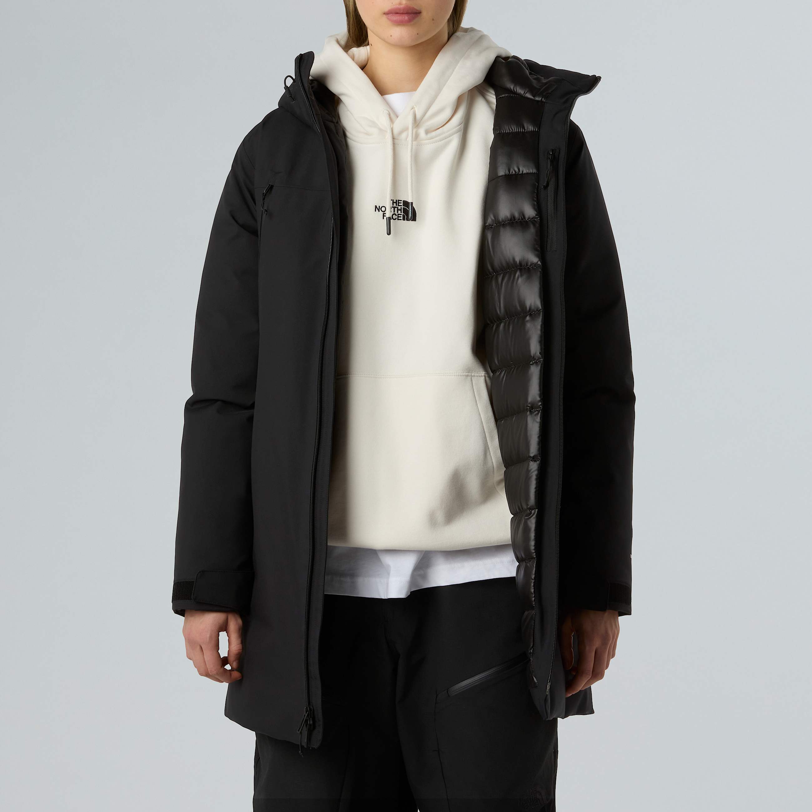 TNF Range Down Parka W TNF ALT7