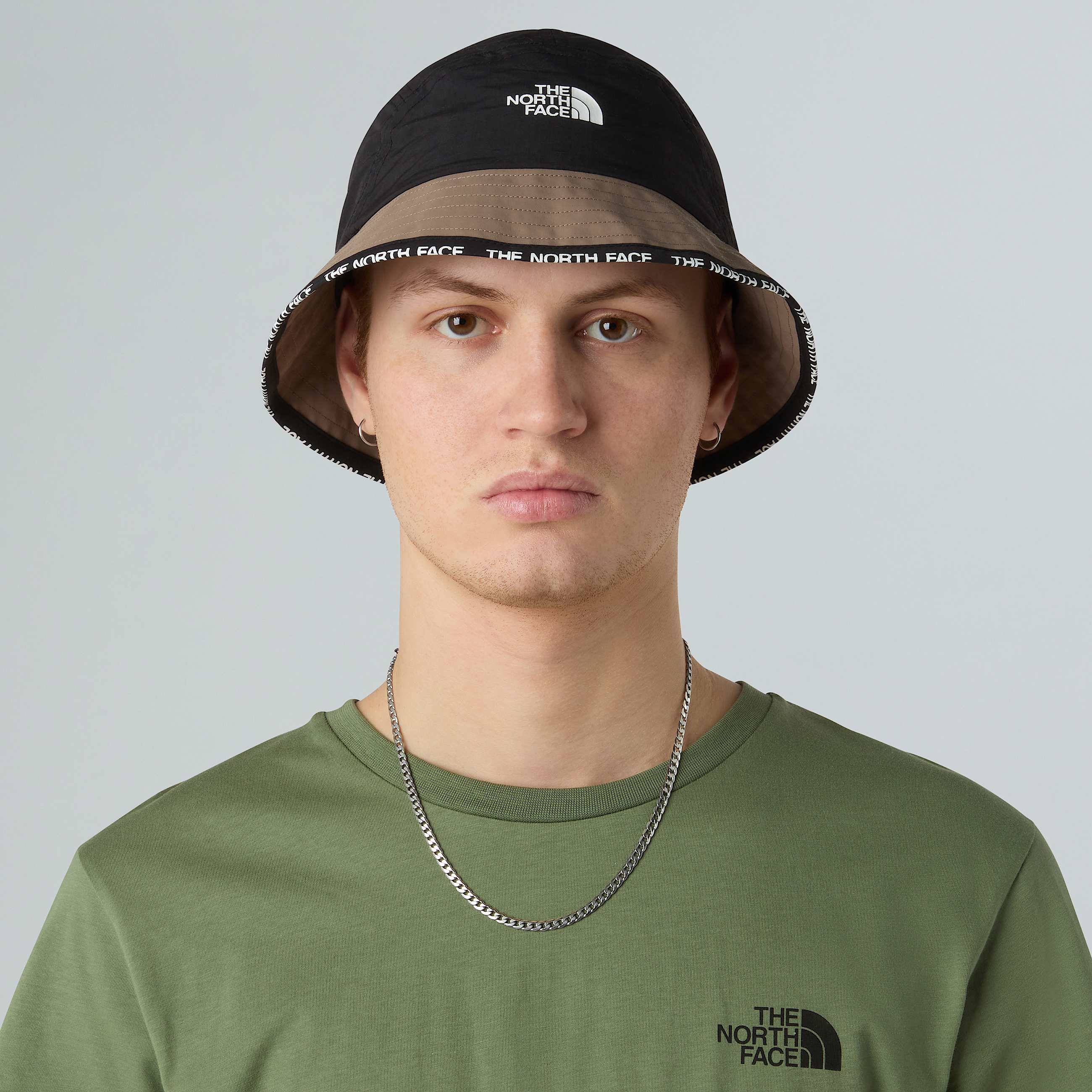 Cypress Bucket Hat TNF TNF BlackMocha Brown ALT1