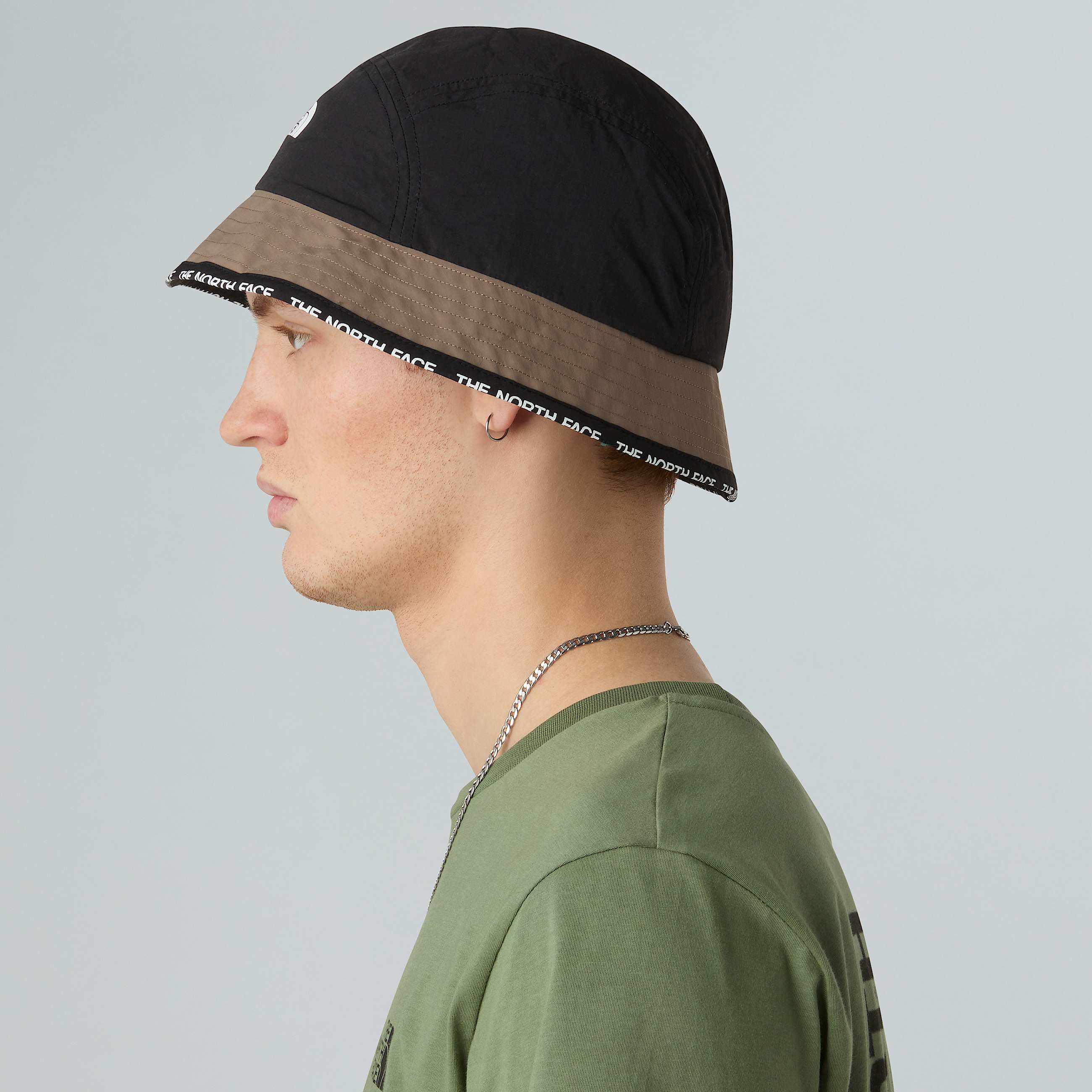 Cypress Bucket Hat TNF TNF BlackMocha Brown ALT3