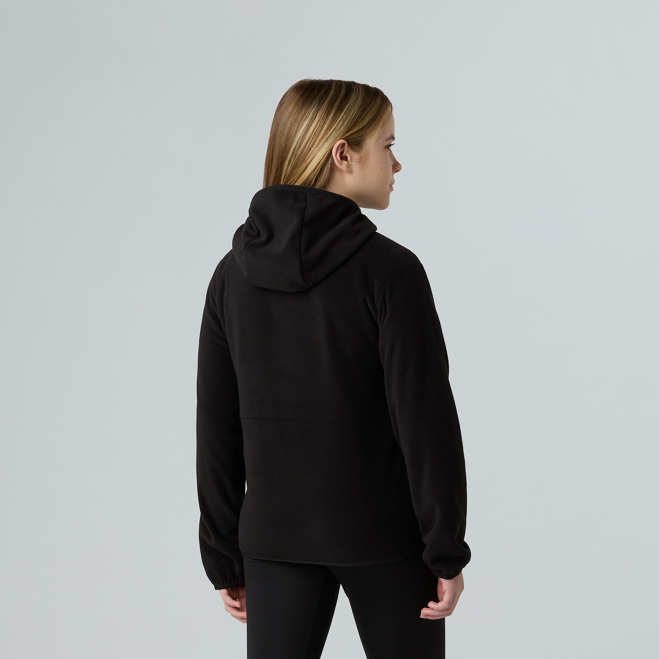 Teens Glacier Hooded Fleece Jacket TNF ALT8