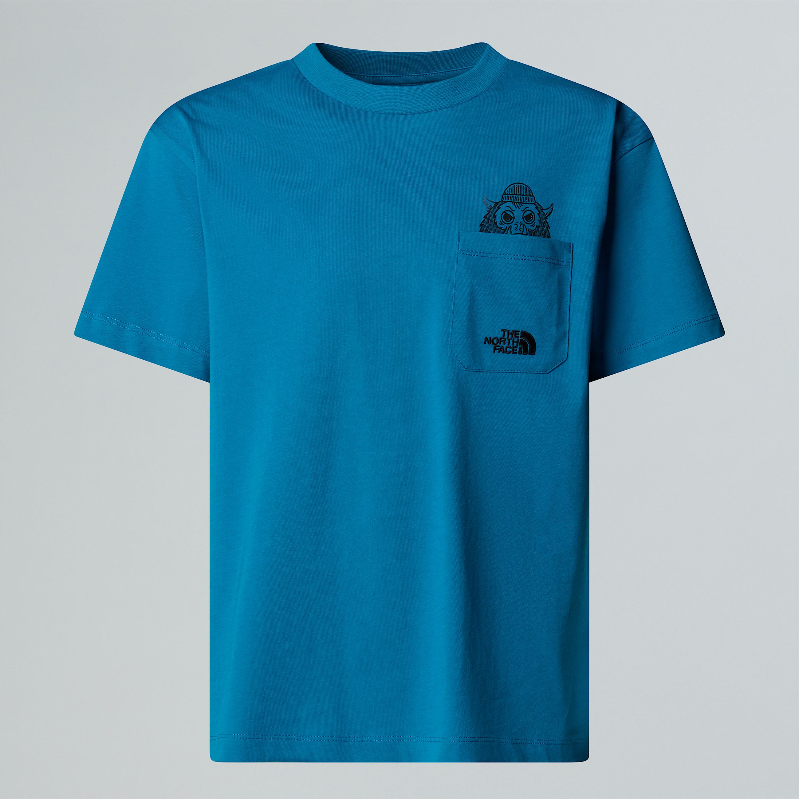 Tshirt Sports Oversized Pocket con grafica da ragazzo TNF ALT20