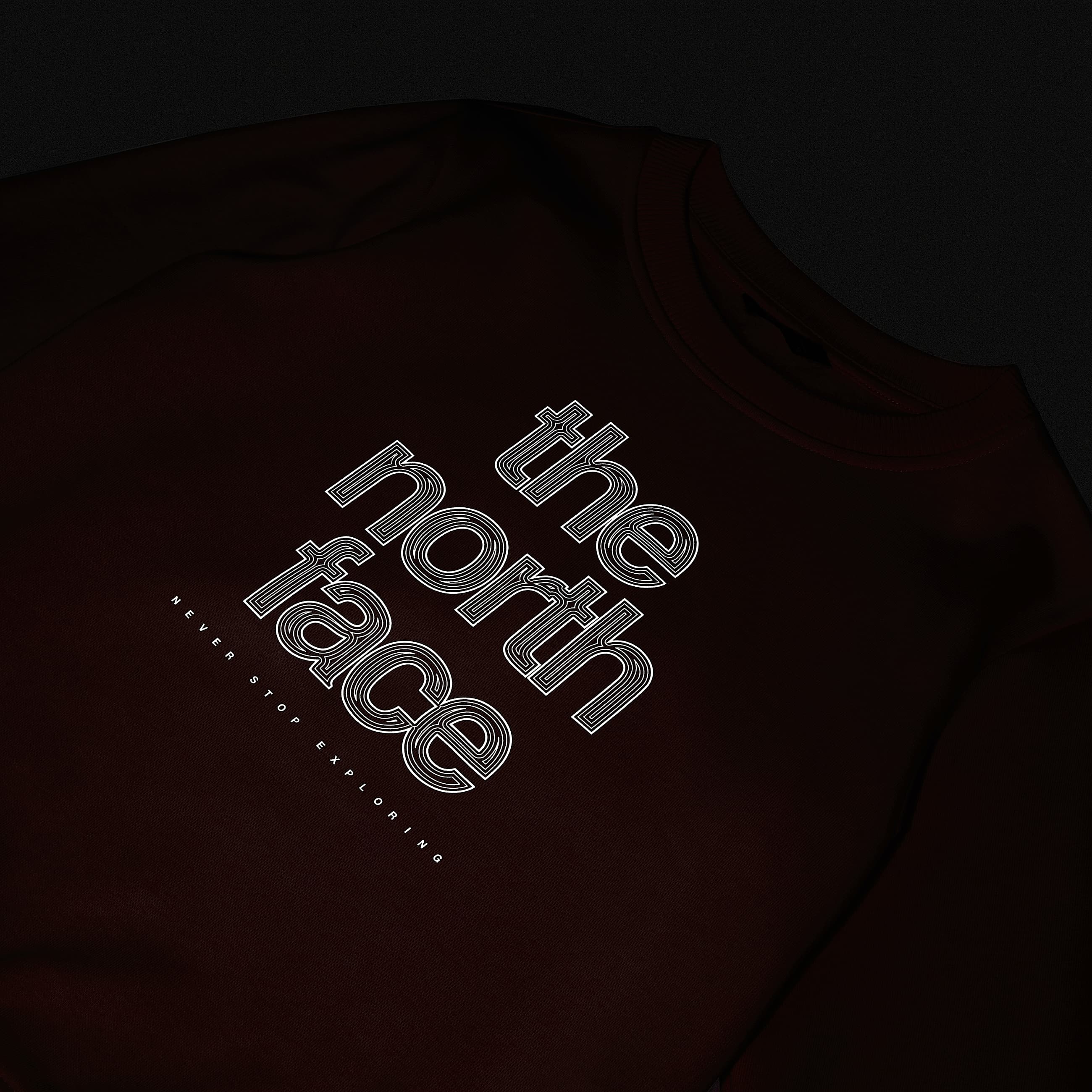 Reflective Logo Relaxed Sweatshirt Girl TNF ALT16