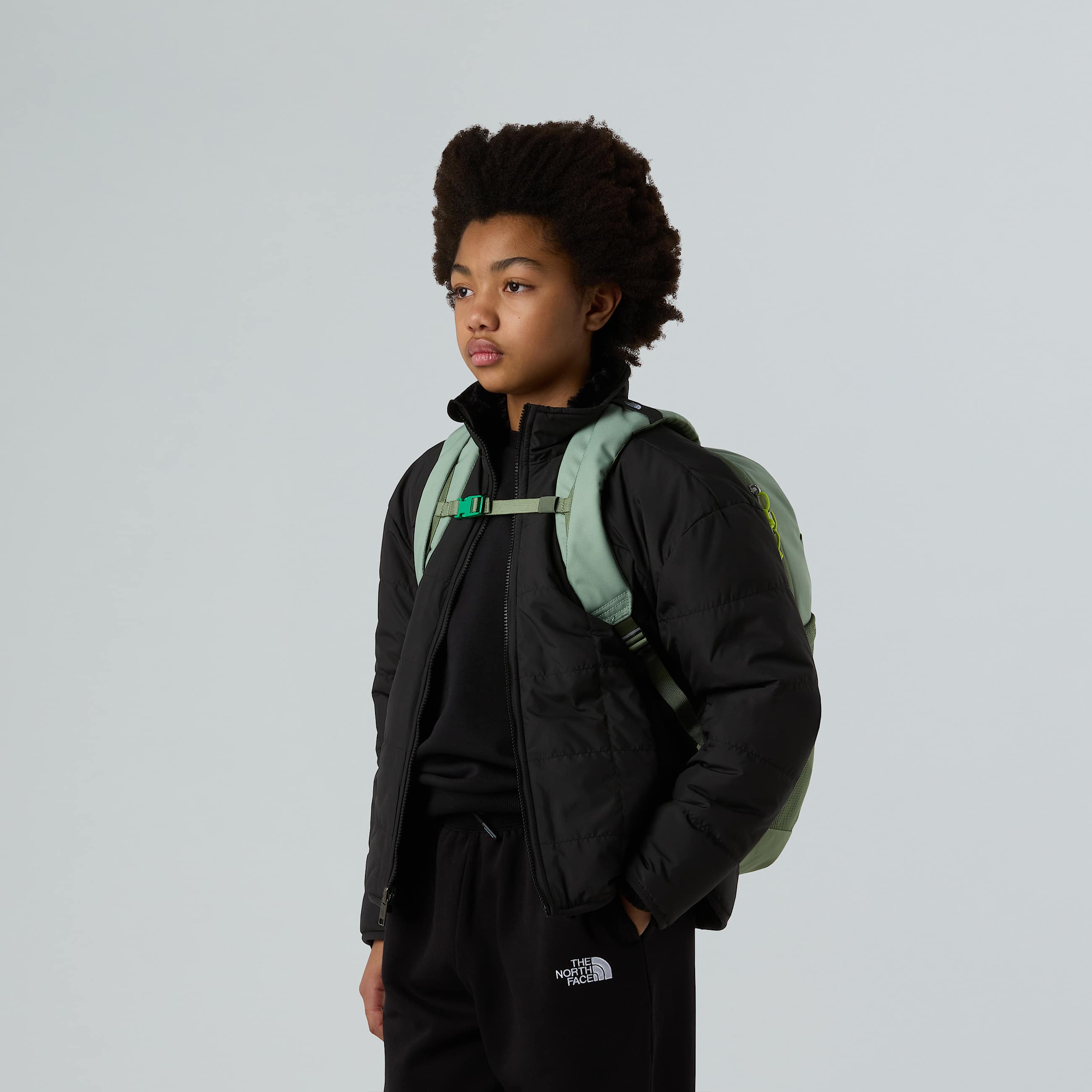 Jesterrugzak voor tieners TNF Slate MossBark Mist ALT6